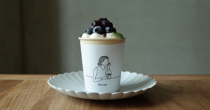 世田谷線カフェ『BRICK LANE』から「ブルーベリーのレアチーズケーキ」が6月限定で登場
