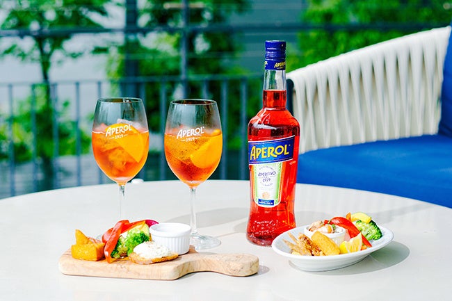 アペリティーボをもっと身近に。「APEROL POP-UP BAR」を6月9日イータリー原宿店から順次開催