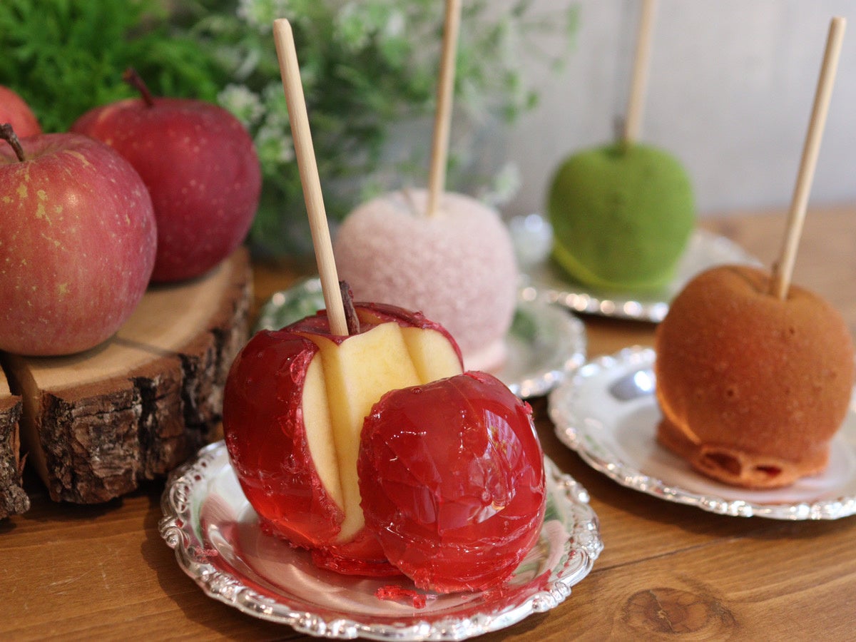 【愛知初の常設店舗】東京で行列のりんご飴専門店「代官⼭Candy apple」が、2022年7月1日（金）名古屋市藤が丘にグランドオープン！