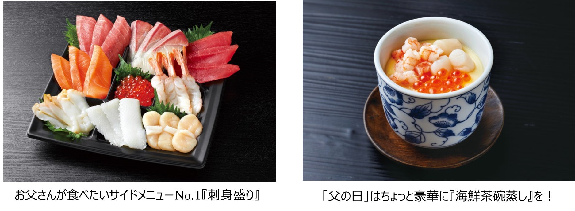 「銀のさら」お父さんが食べたい「サイドメニュー」1位は『刺身盛り』 今年の「父の日」はお寿司+サイドメニューで感謝を伝えませんか？