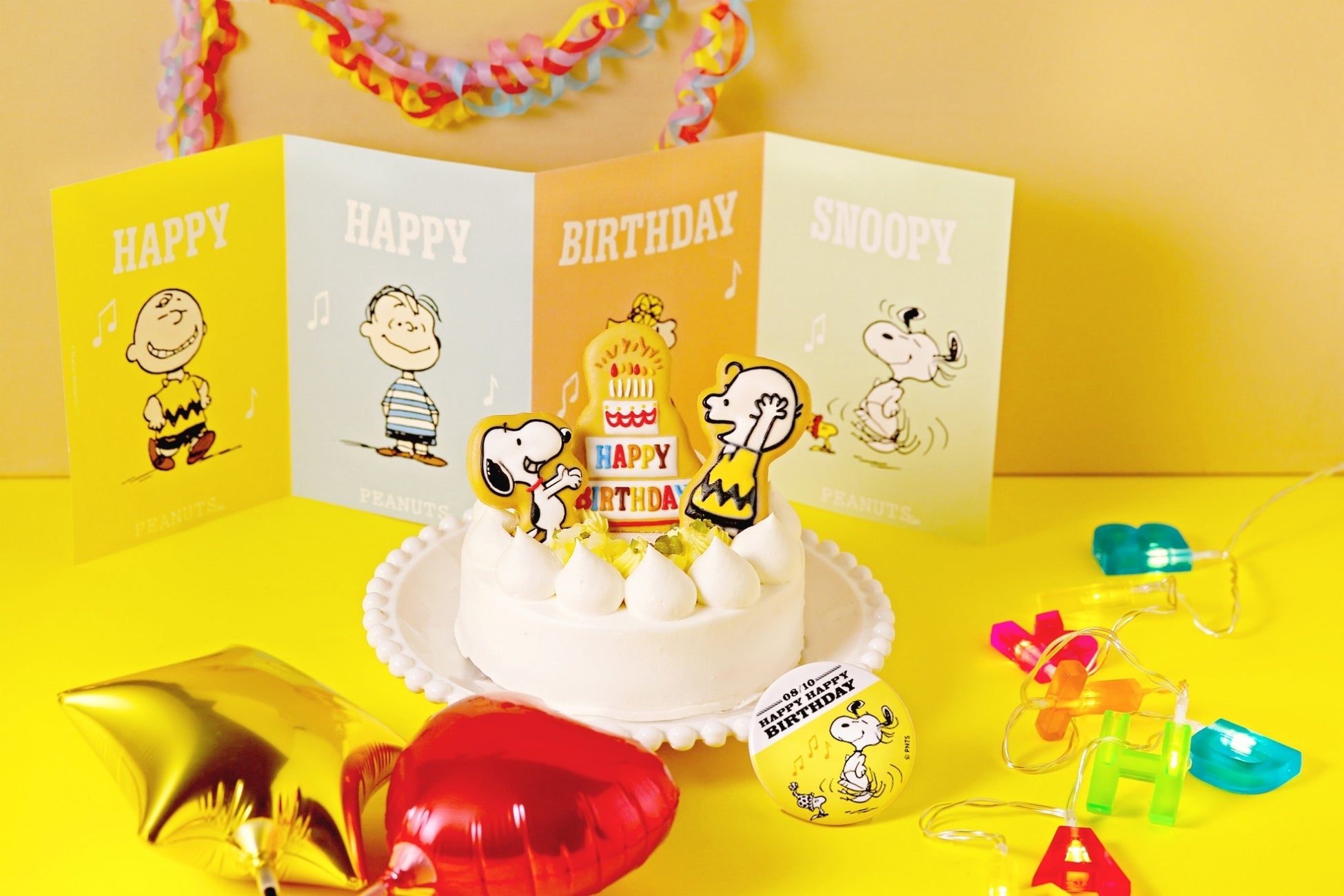 “8月10日”はスヌーピーの誕生日！スヌーピーのバースデーケーキがPEANUTS Cafe オンラインショップに登場！