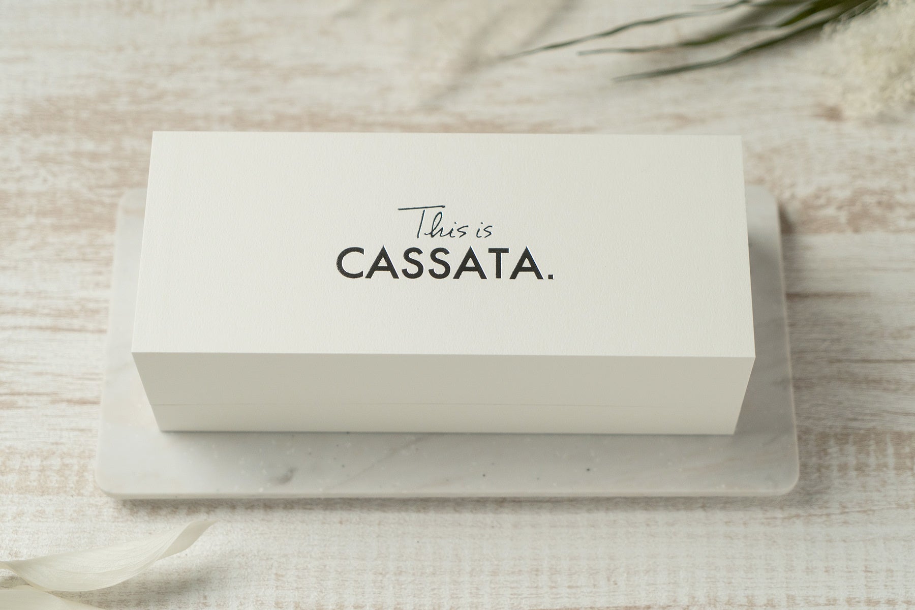 イタリアンアイスチーズケーキ ”カッサータ” 専門の「This is CASSATA.」からギフトBOXが登場