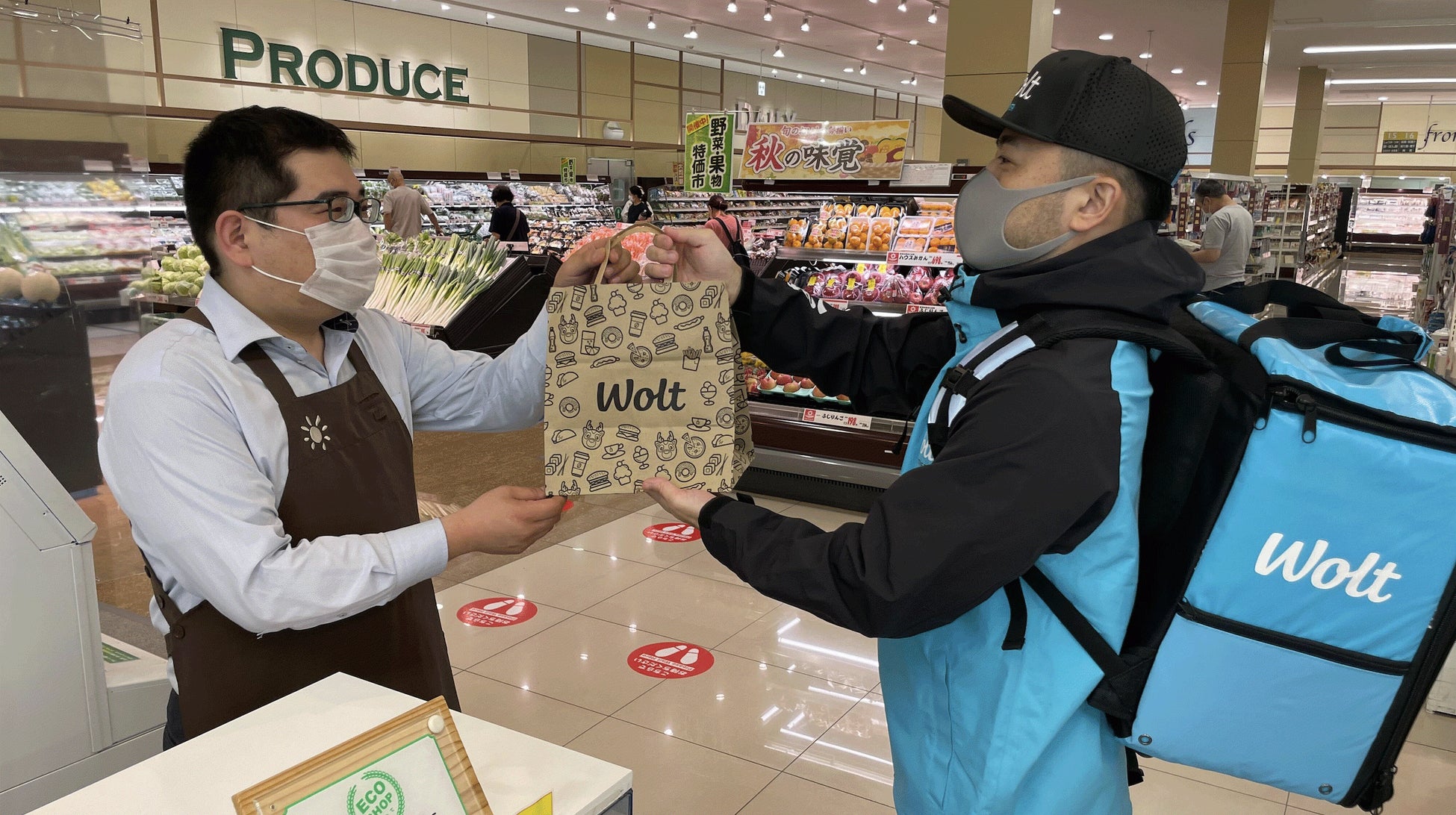 デリバリーサービス「Wolt」が「ベルジョイス」の商品をお届け　9/1(木)より「ジョイス盛岡西バイパス店」でサービス開始