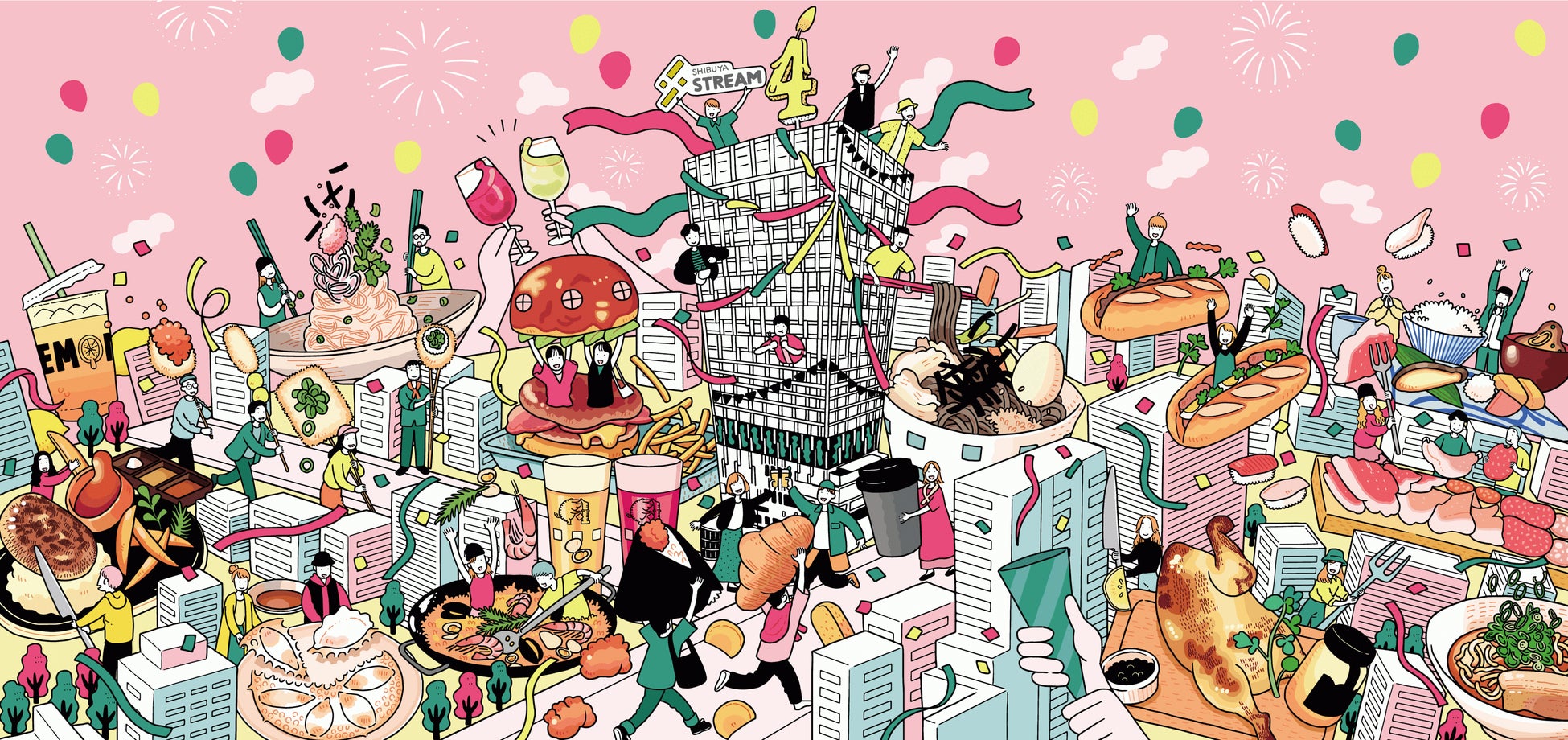 秋の味覚を堪能するスイーツやドリンクが新登場！アートのようなひとときを楽しむ「Autumn Festival」～「アニヴェルセルカフェ 表参道」にて9月1日(木)から～