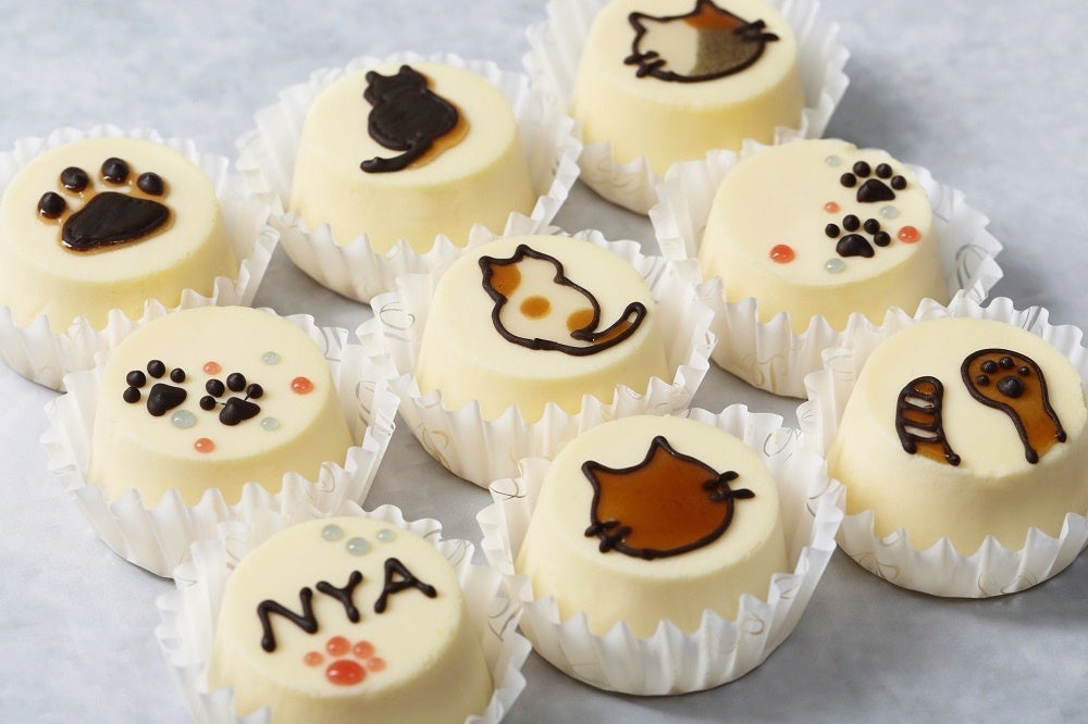 【9/18～新発売！7日間限定でケーキに現れるねこ！？】パティスリーピネードより”ねこづくし”な「さらにおいしいチーズケーキ～福ねこセット～6個入」が期間限定で登場