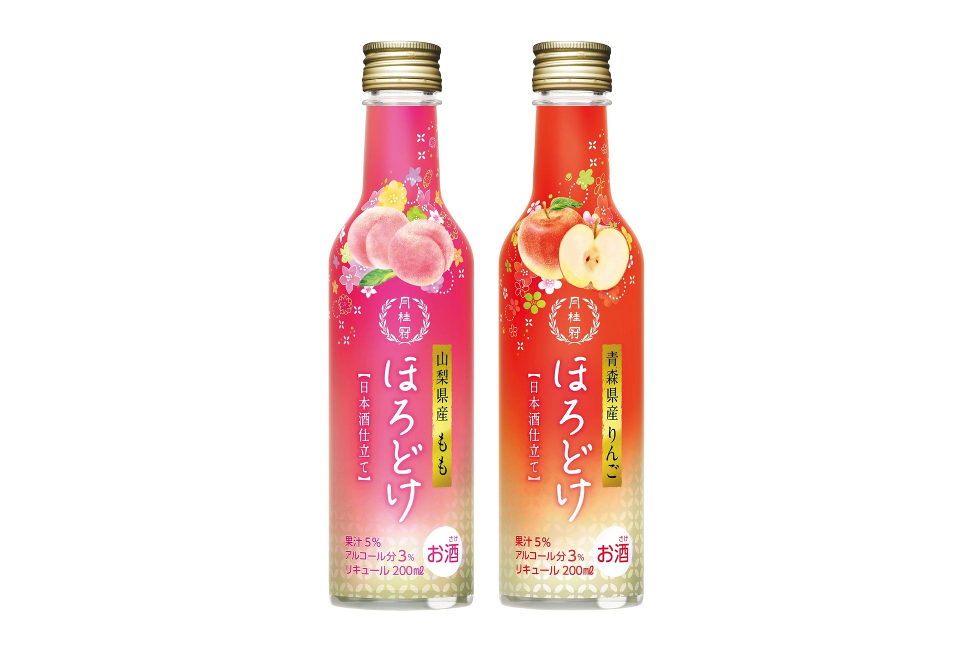 月桂冠「ほろどけ」シリーズを発売　～アルコール分3％、日本酒ベースの和風リキュール～