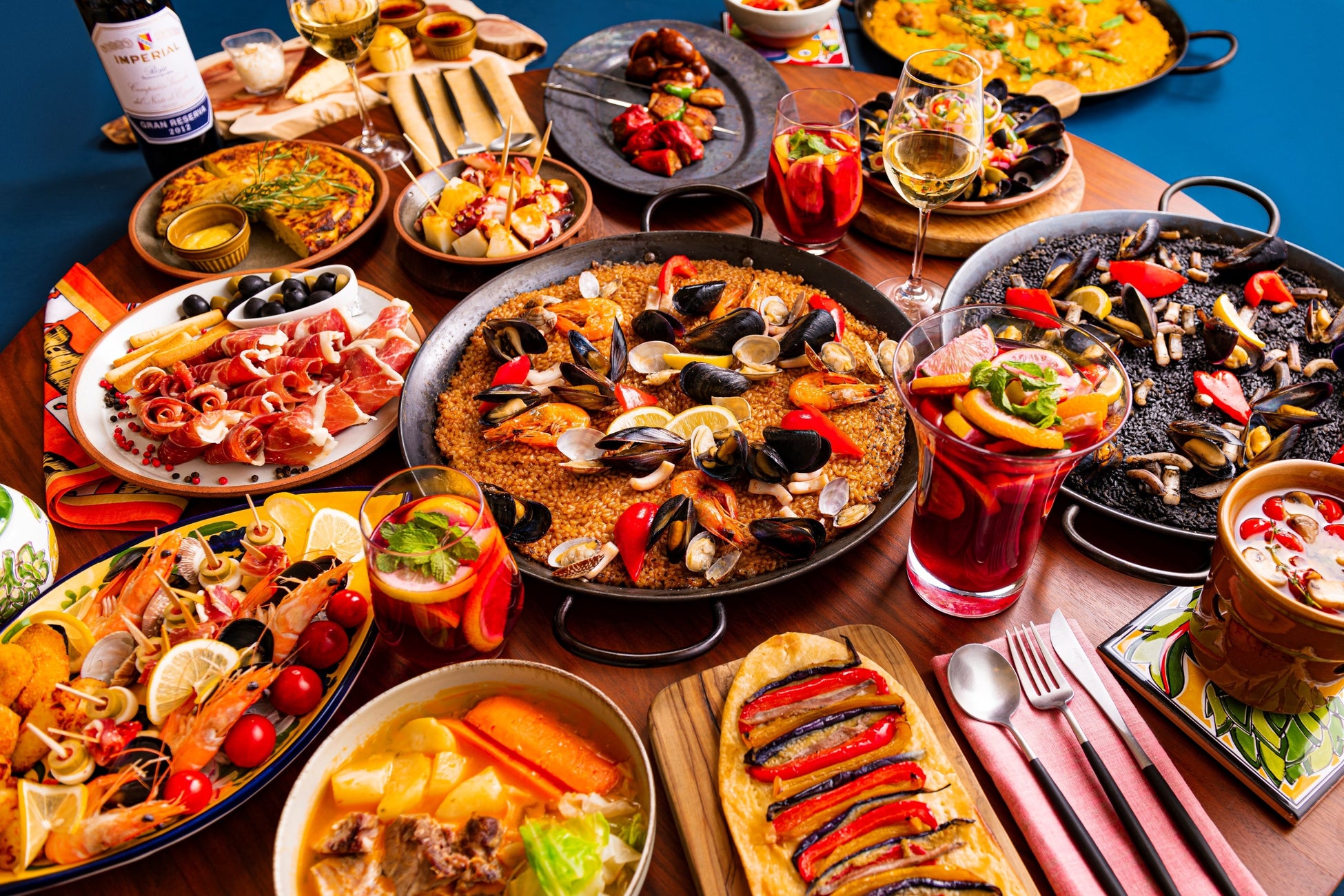 ¡Hola!España! “情熱の国”スペインを満喫する、彩り豊かな美食の旅『グルメパレット～スペインフェア～』オールデイブッフェ「コンパス」にて