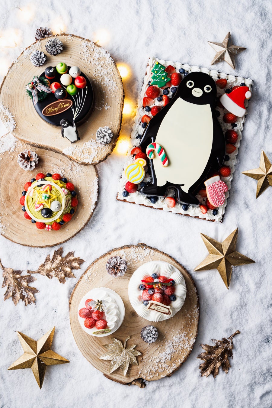 『ホテルメトロポリタン クリスマスケーキ2022』人気のSuicaのペンギン クリスマスケーキも販売