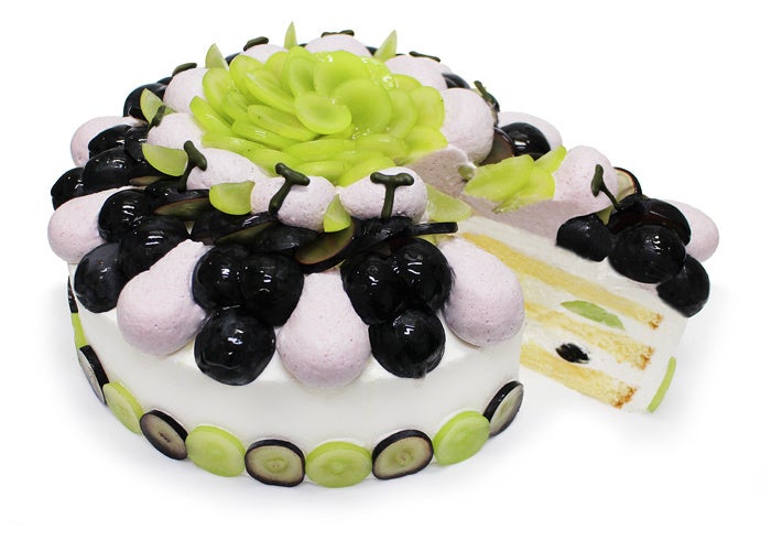 カフェコムサは毎月22日がショートケーキの日！9月は2種類のぶどうを楽しめるスペシャルなケーキが登場