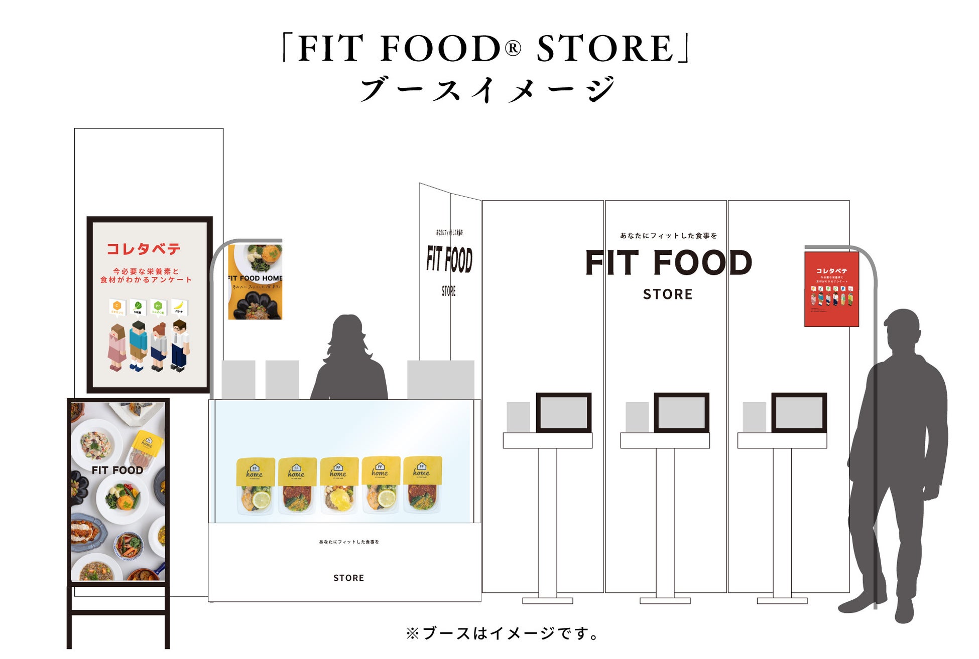 「FIT FOOD®」と「エキマルシェ大阪」が 1 人ひとりに合った「ごはん」を提案！ 食の新しい可能性を探るお店「FIT FOOD STORE」、期間限定で「エキマルシェ大阪」に出店！