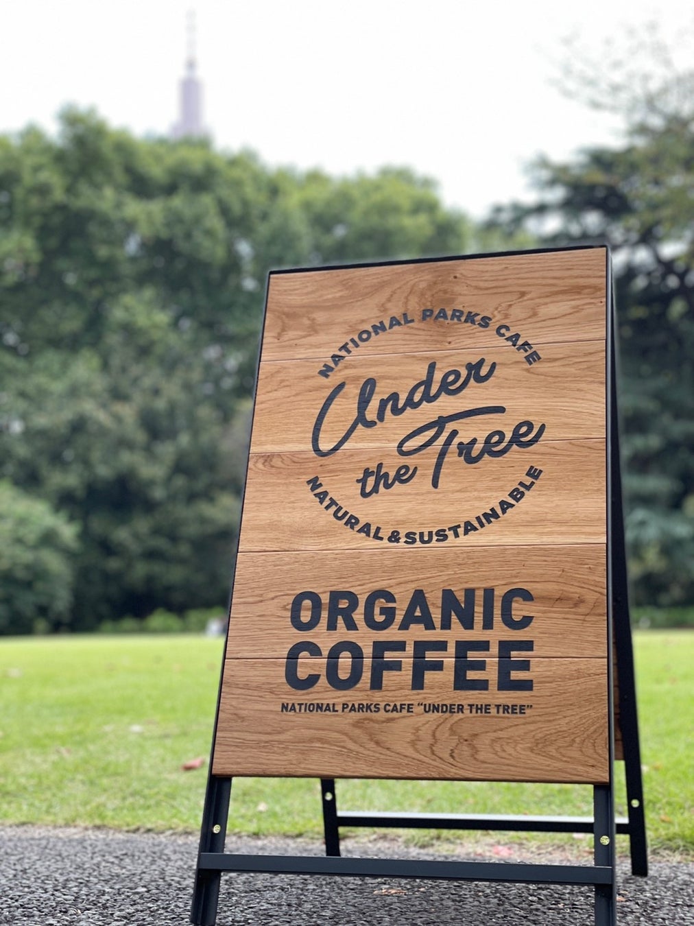 新宿御苑にてアップサイクルをコンセプトにしたカフェ　National Parks Cafe「Under the Tree」OPEN　！