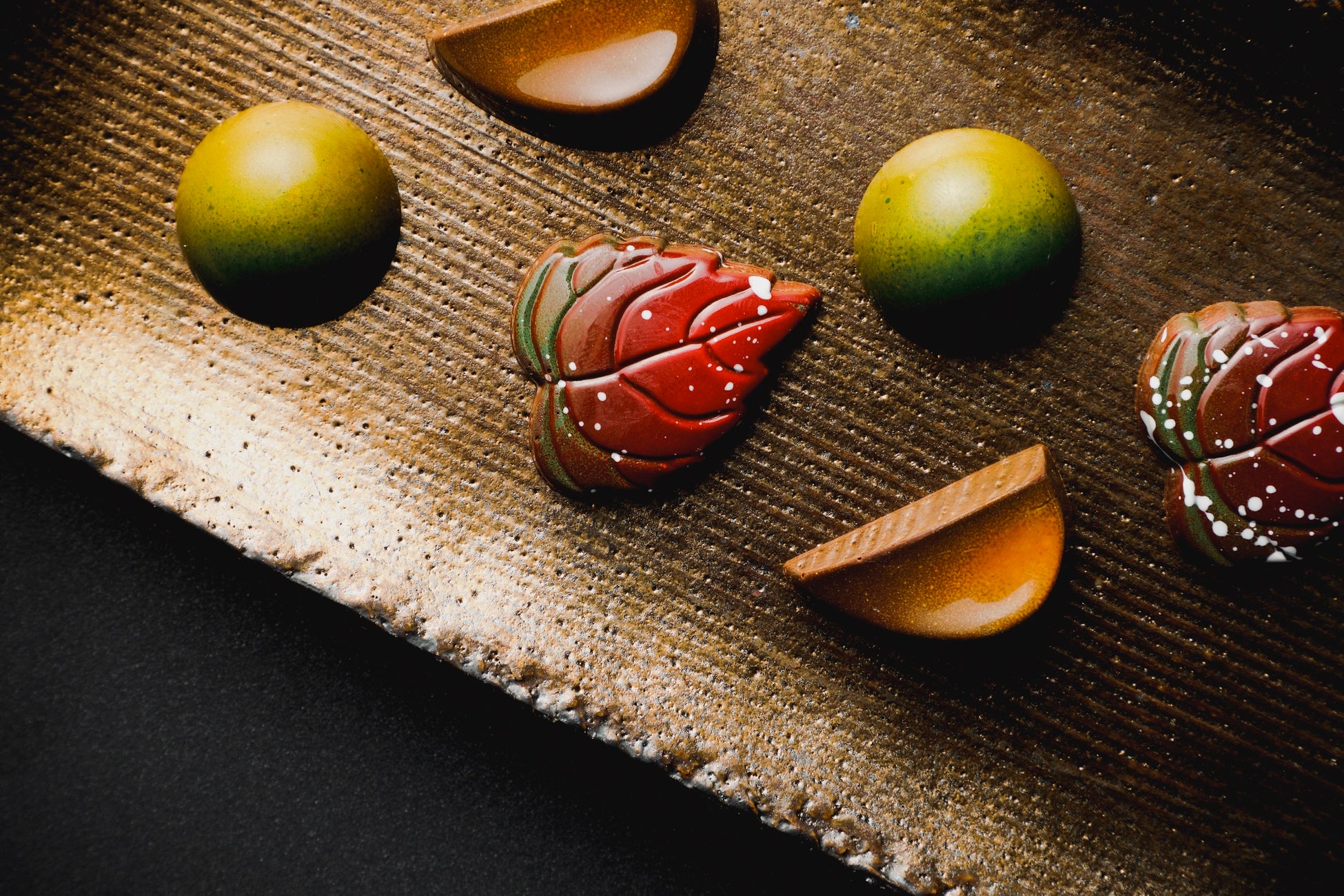 アマン京都の森の庭で採れた柚子、栗、山椒を使った「森の庭 ショコラ」期間限定販売