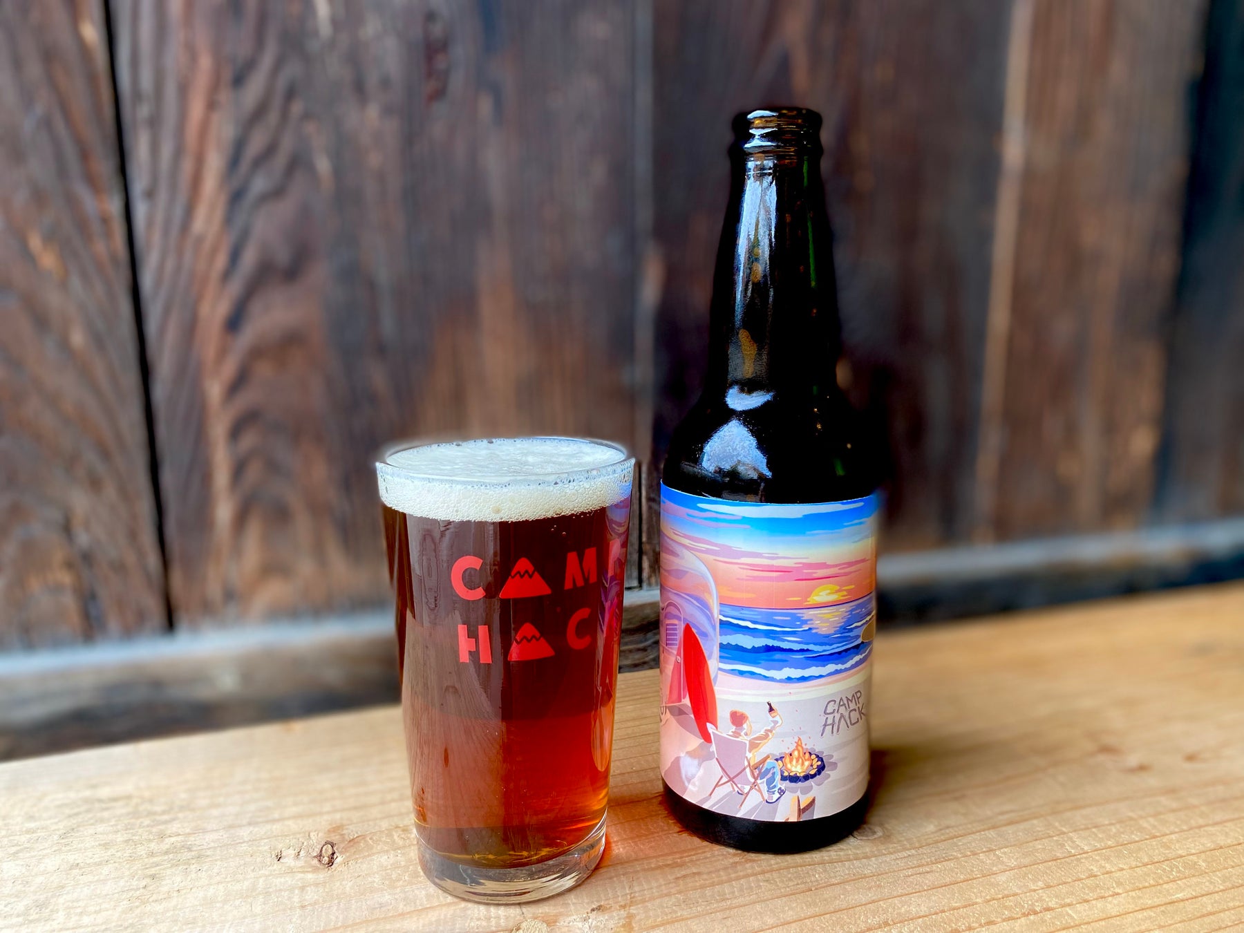 CAMP HACKオリジナルのクラフトビール第2弾『farm hack-california sunset-』を発売！