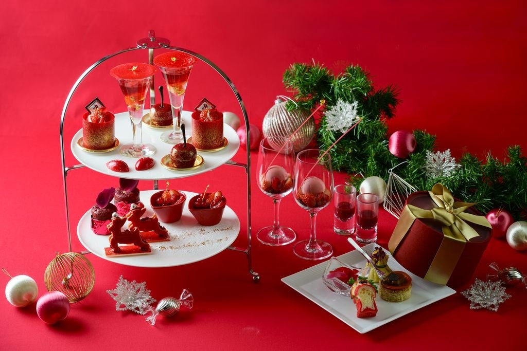 東京マリオットホテル　ホリデーシーズンに贈るホテルからのGIFT　「Red Christmas Afternoon Tea」を発売
