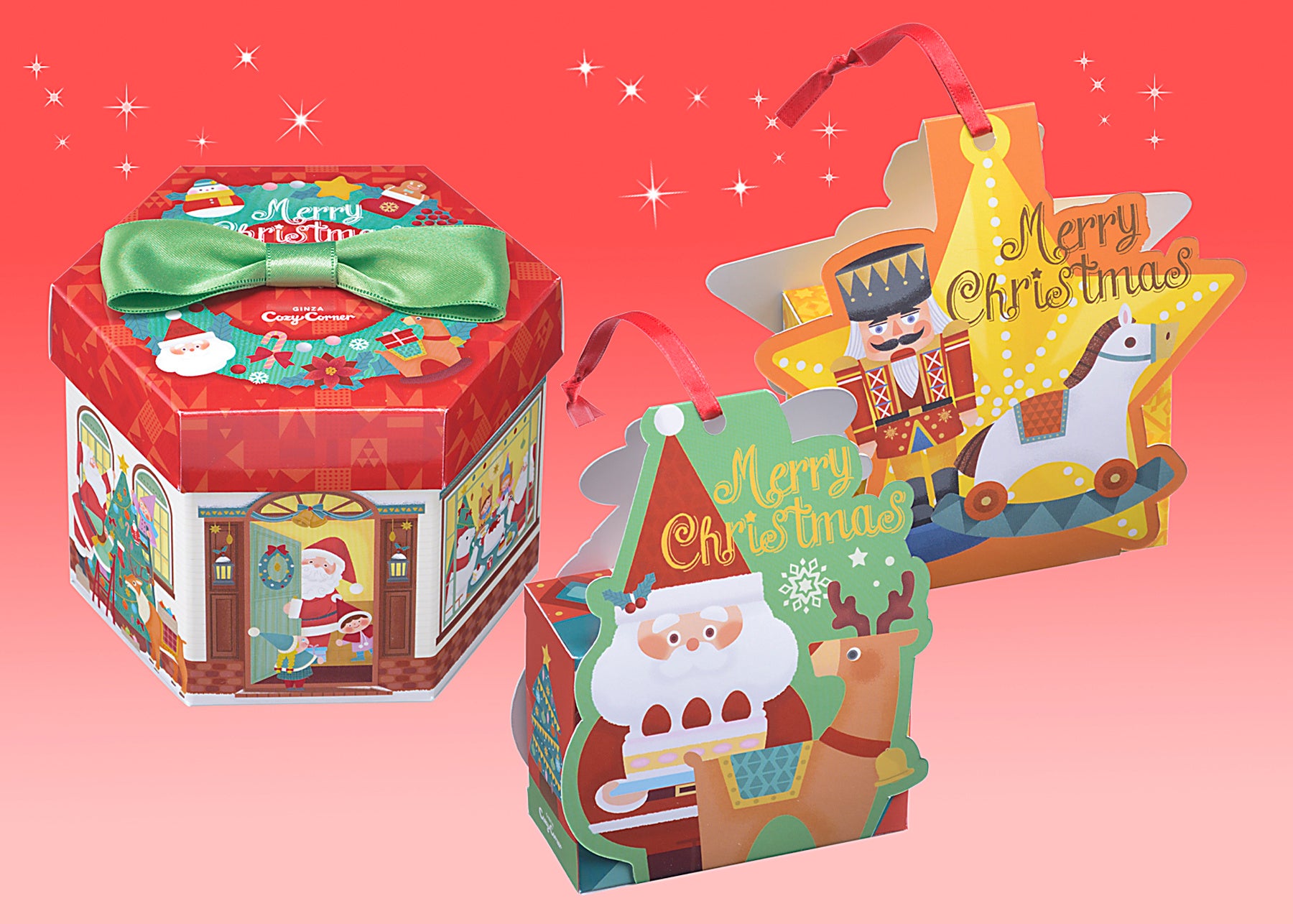 【銀座コージーコーナー】ツリーに飾ってお菓子も楽しめる♪　クリスマススイーツギフトが11月1日から販売開始