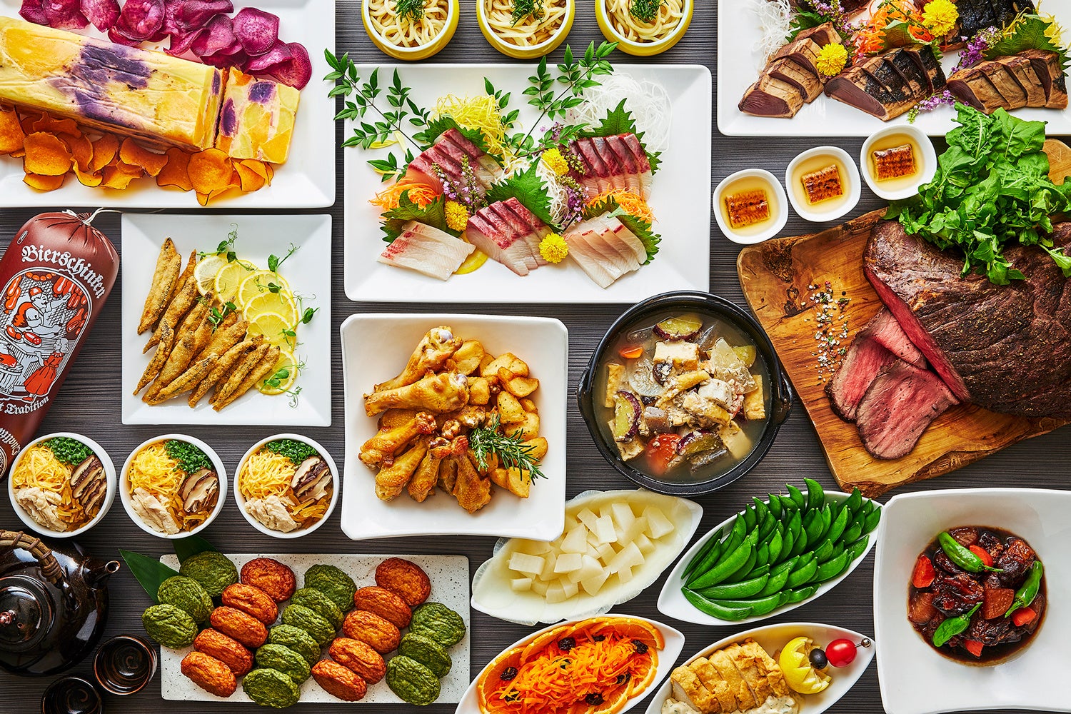 今春好評を博したロクシタンとのコラボレーション 第2弾「プロヴァンス薫る冬のディナー＆デザートビュッフェ」を開催