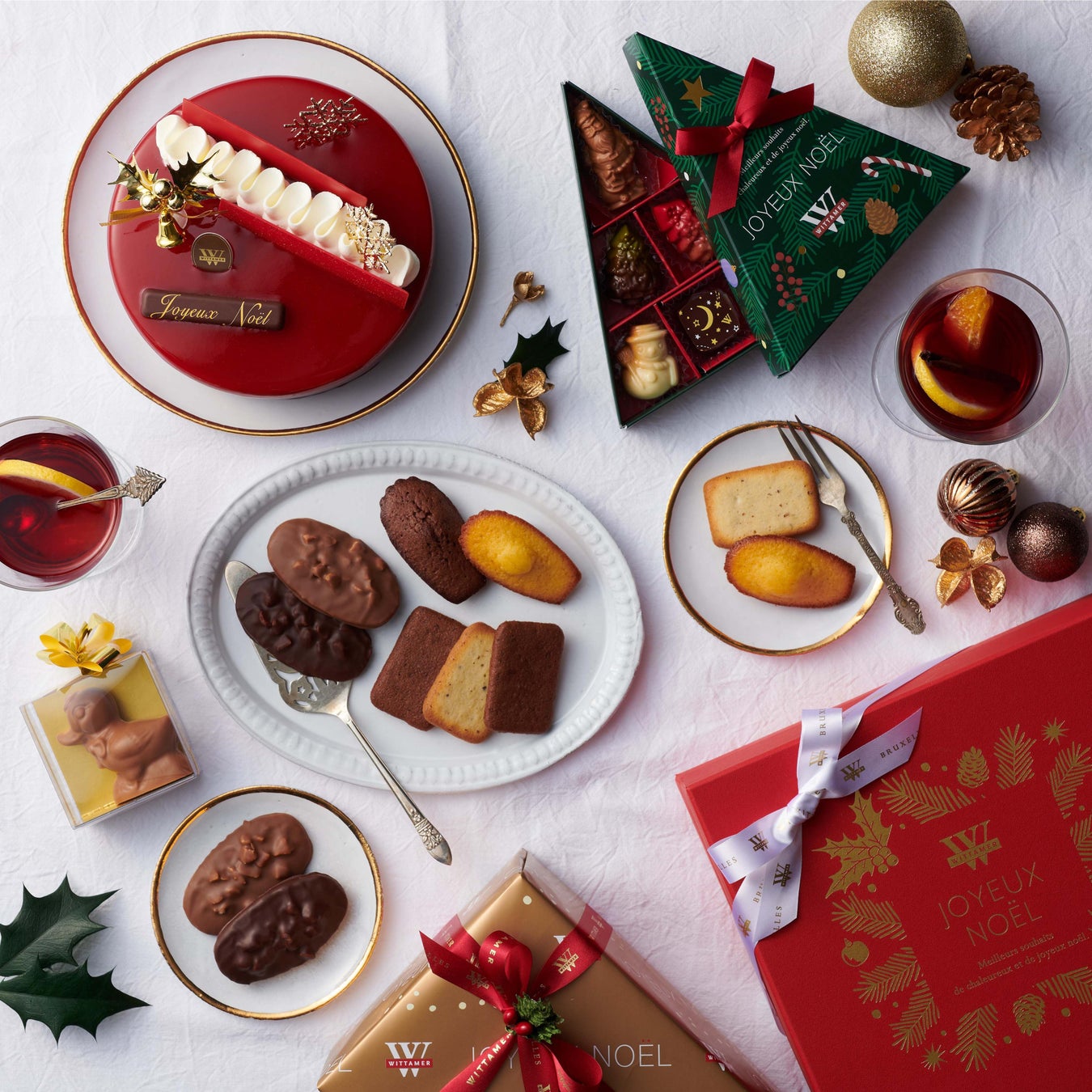 クリスマスシーズンを彩る華やかなショコラや焼菓子が盛りだくさん！ショコラ専門店「ベルアメール」よりクリスマスモチーフを取り入れたノエルコレクションが登場します。