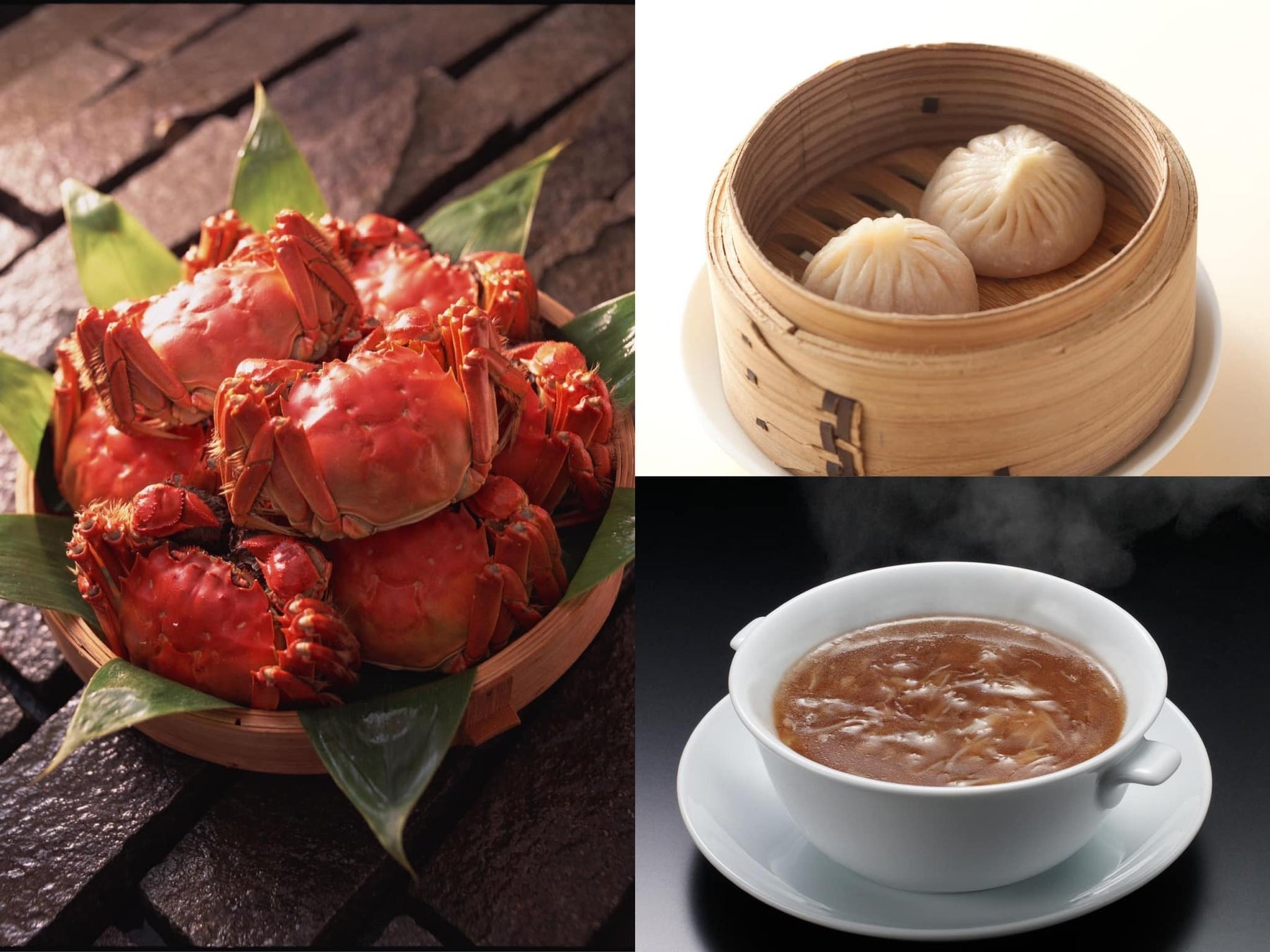 王道と贅沢のハサミ撃ち！ベストシーズン到来の『上海蟹』を食べつくす「絶品蟹コース」をお見逃しなく！