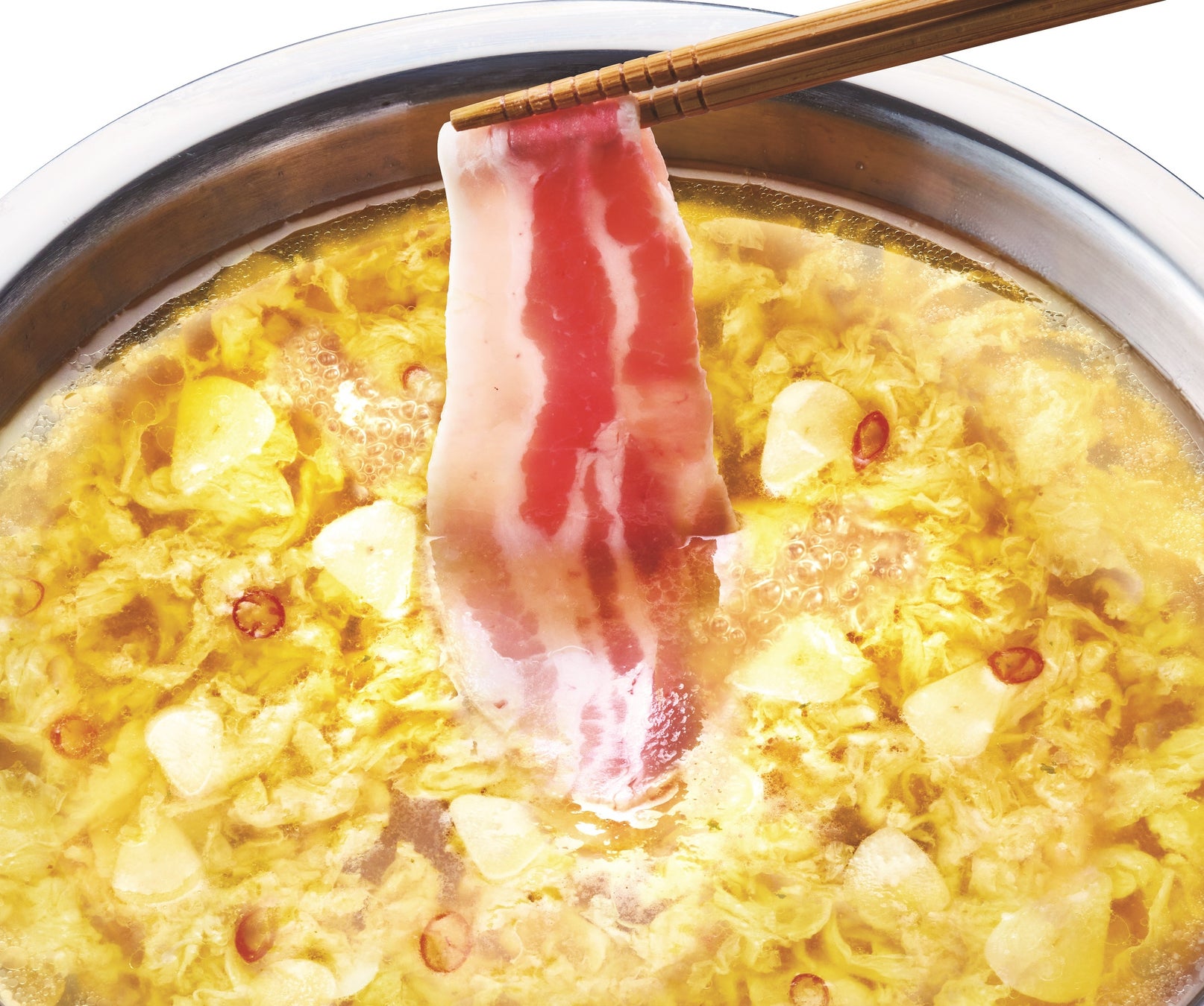 【冬の温活】甘くてとろける食感のイベリコ豚とたっぷりにんにくで食べる濃厚鍋