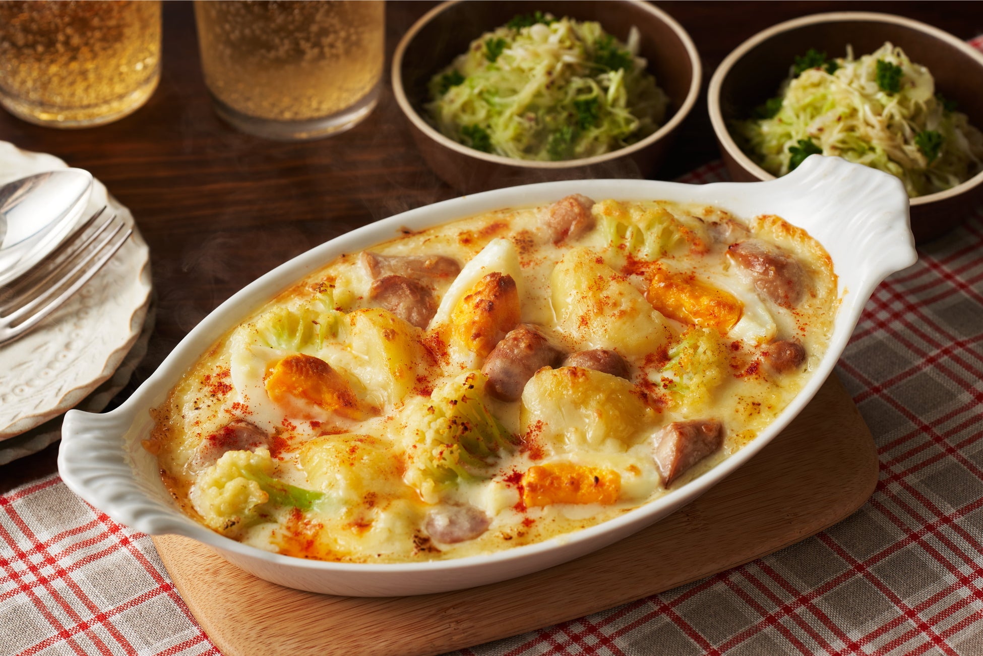 毎年好評のニシキヤキッチン「お年玉カレー」が販売開始
　地元宮城県の宮司様にご祈祷いただいた特別なカレー