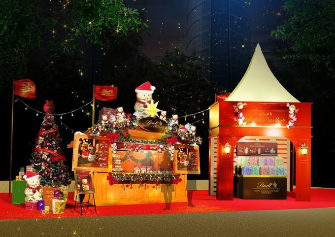 「東京クリスマスマーケット 2022」に今年も『リンツ』のブースが登場