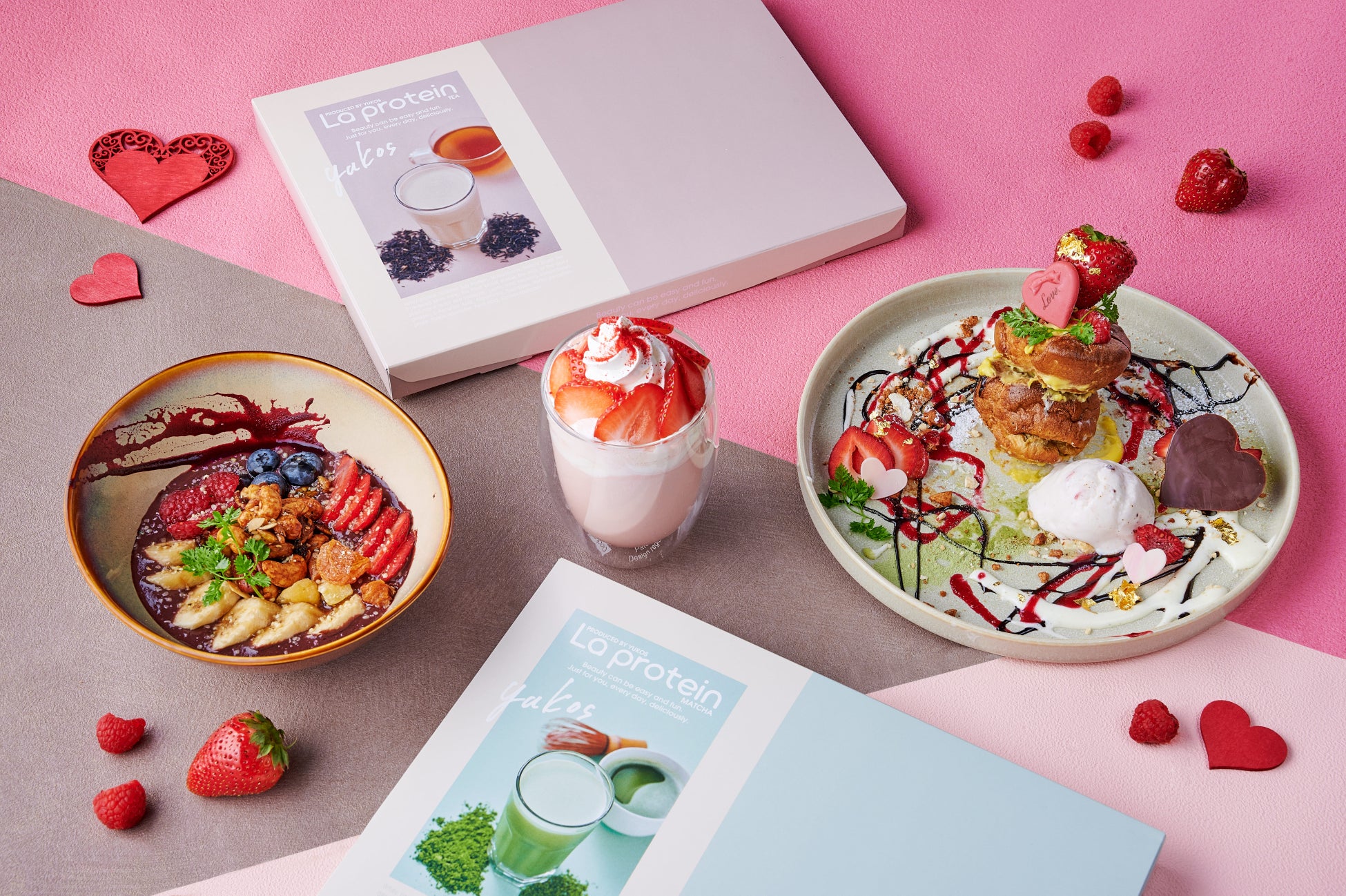 モテクリエーター ゆうこす プロデュースのプロテインブランド「La protein(ラ プロテイン)」とコラボレーション!