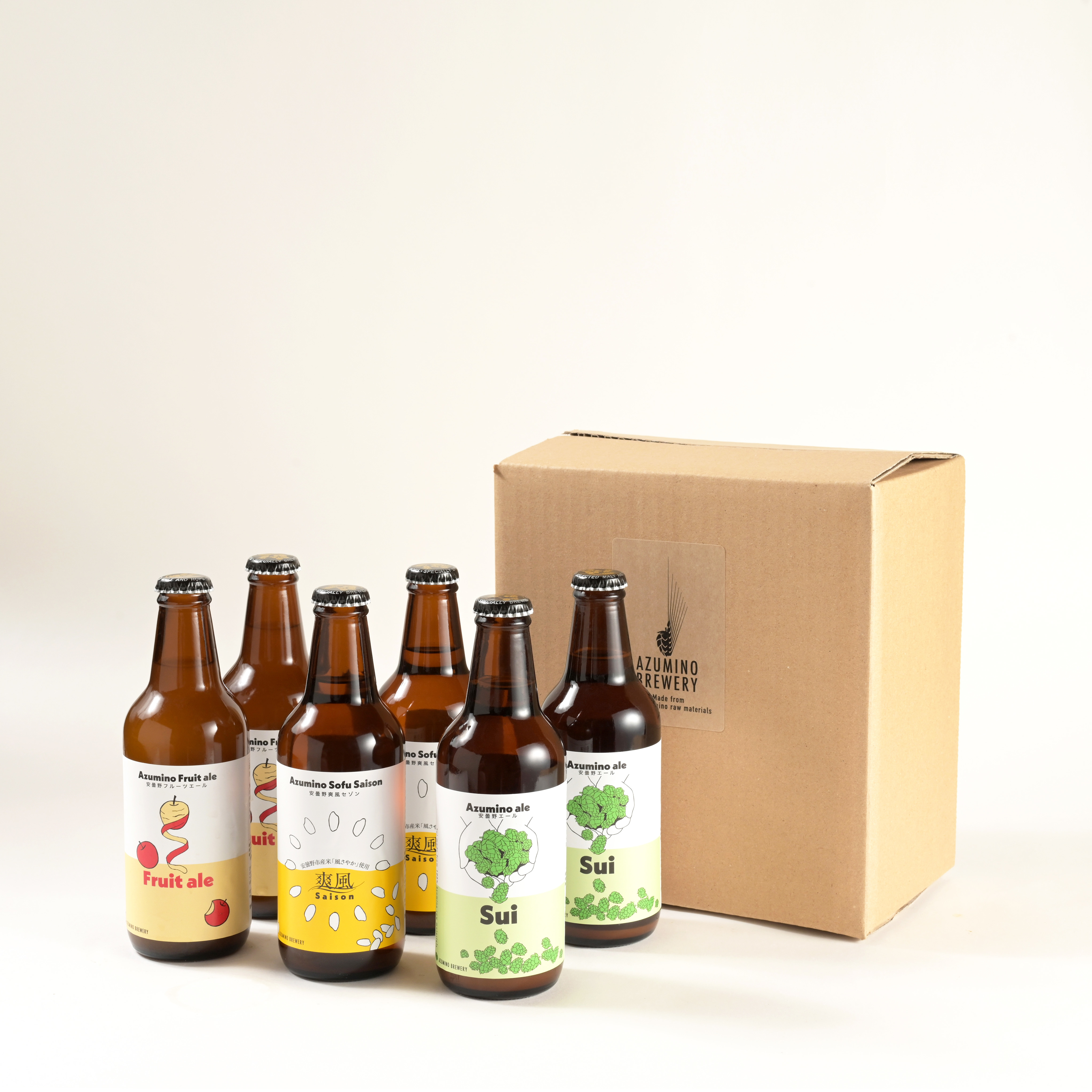 安曇野ブルワリーのオンラインストアが12月20日オープン
　安曇野産100％の“農家のクラフトビール”を販売