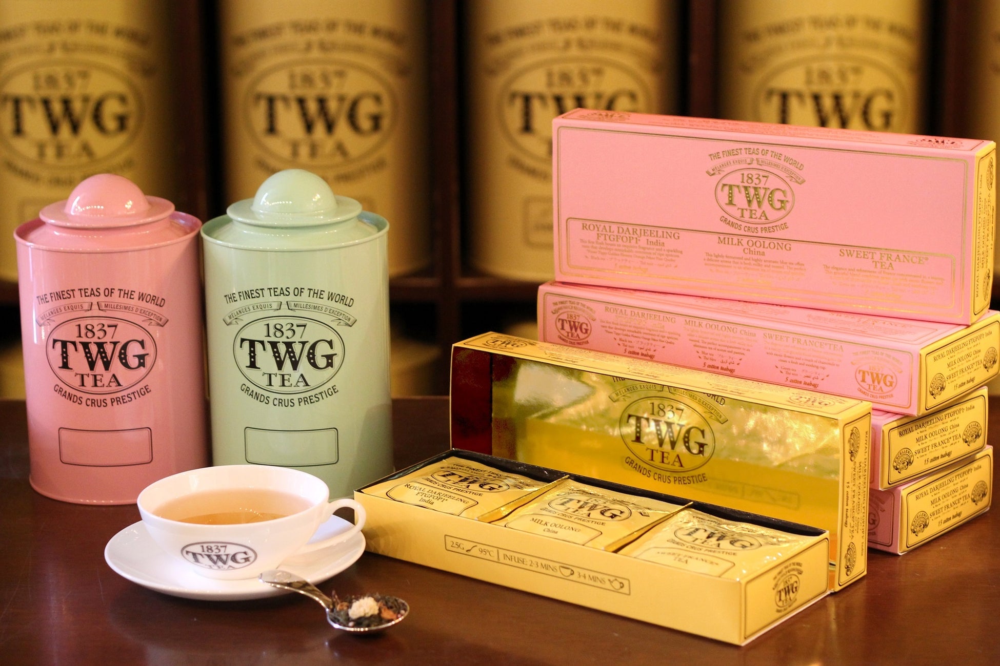 公式ショップ】 TWG TWG 二缶セット tea 茶 - www.itrat.nat.tn