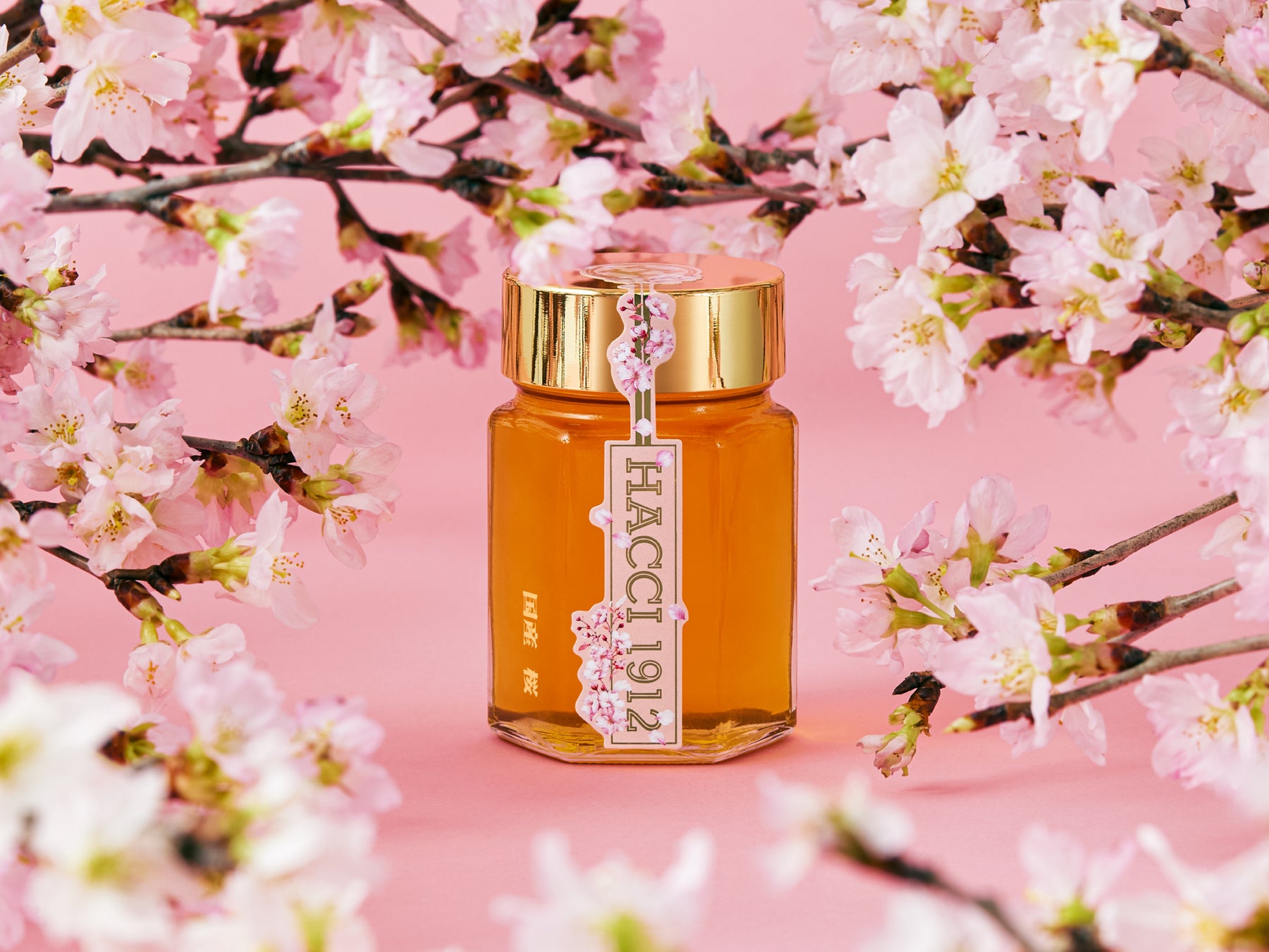 春限定の桜はちみつ「HACCI テーブルハニー 国産 桜」、登場。