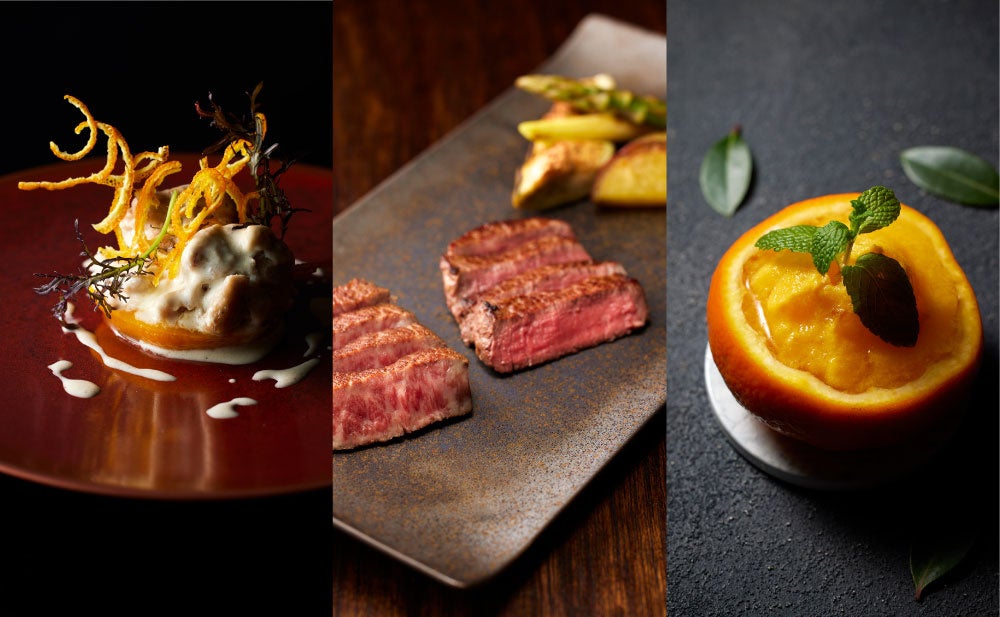 桜望むグランメゾンで、パリ”ロワール地方”をテーマにした春の新作ランチ＆ディナー