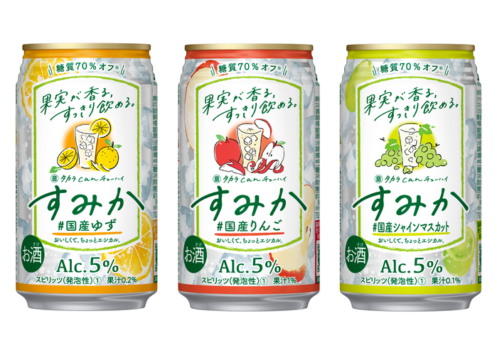 タカラ「焼酎ハイボール」5%　リニューアル新発売