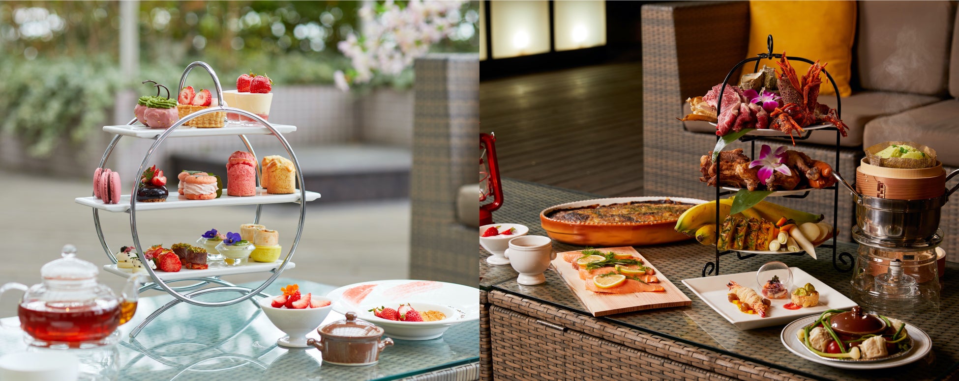 ホテル アゴーラ リージェンシー 大阪堺　オープンテラスで楽しむ春のアフタヌーンティーが新登場　人気の「Agora BBQ Terrace」は今年も開催