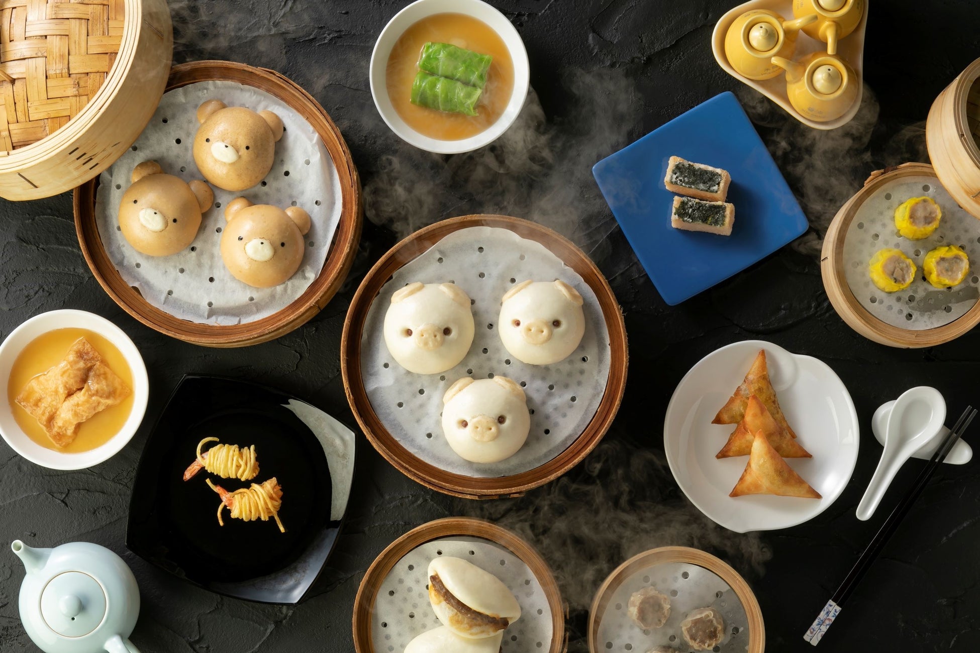【スイスホテル南海大阪】季節の点心やデザート10種類が新たに登場！中国料理「エンプレスルーム」の大人気飲茶バイキングのメニューが2023年4月1日（土）より春メニューへ一部リニューアル