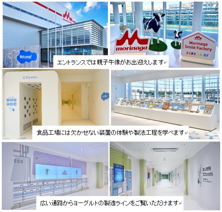 9月より小学校の社会科見学を対象に開始Morinaga Smile Factory　利根工場 工場見学開始のお知らせ
