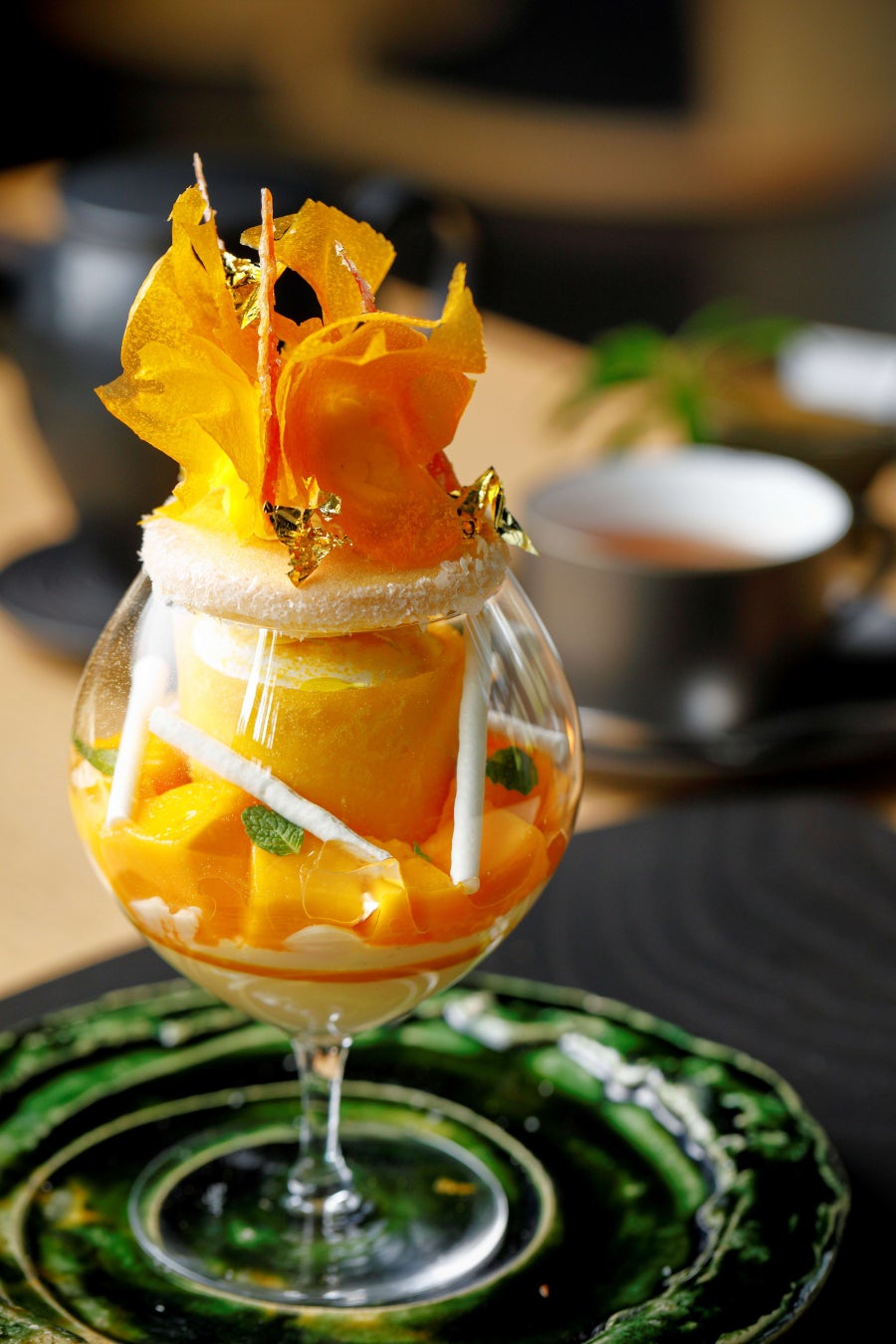 【アマン京都】芳醇なマンゴーと京都のエッセンスが奏でるアートのようなマンゴーパフェ「The Art of Mango」