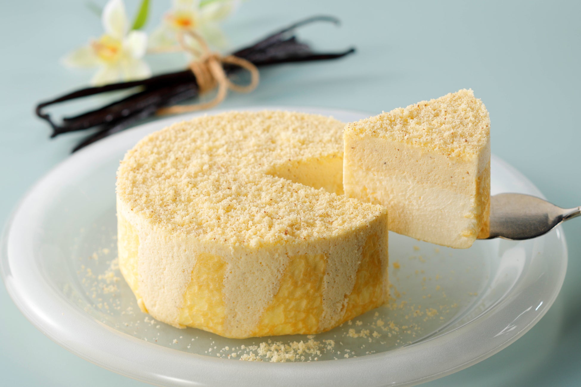 バニラの甘い香りとともに味わう、ミルクとチーズのやさしいマリアージュ。【東京ミルクチーズ工場】より「ミルクチーズケーキ バニラ」を新発売！