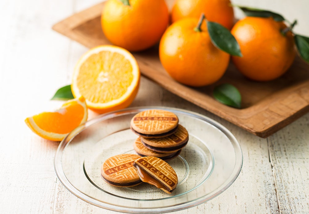 5月10日(水)発売！果汁感溢れる甘酸っぱいオレンジの味わいと弾けるようなフレッシュな香りの「N.Y.サニーオレンジキャラメルサンド」