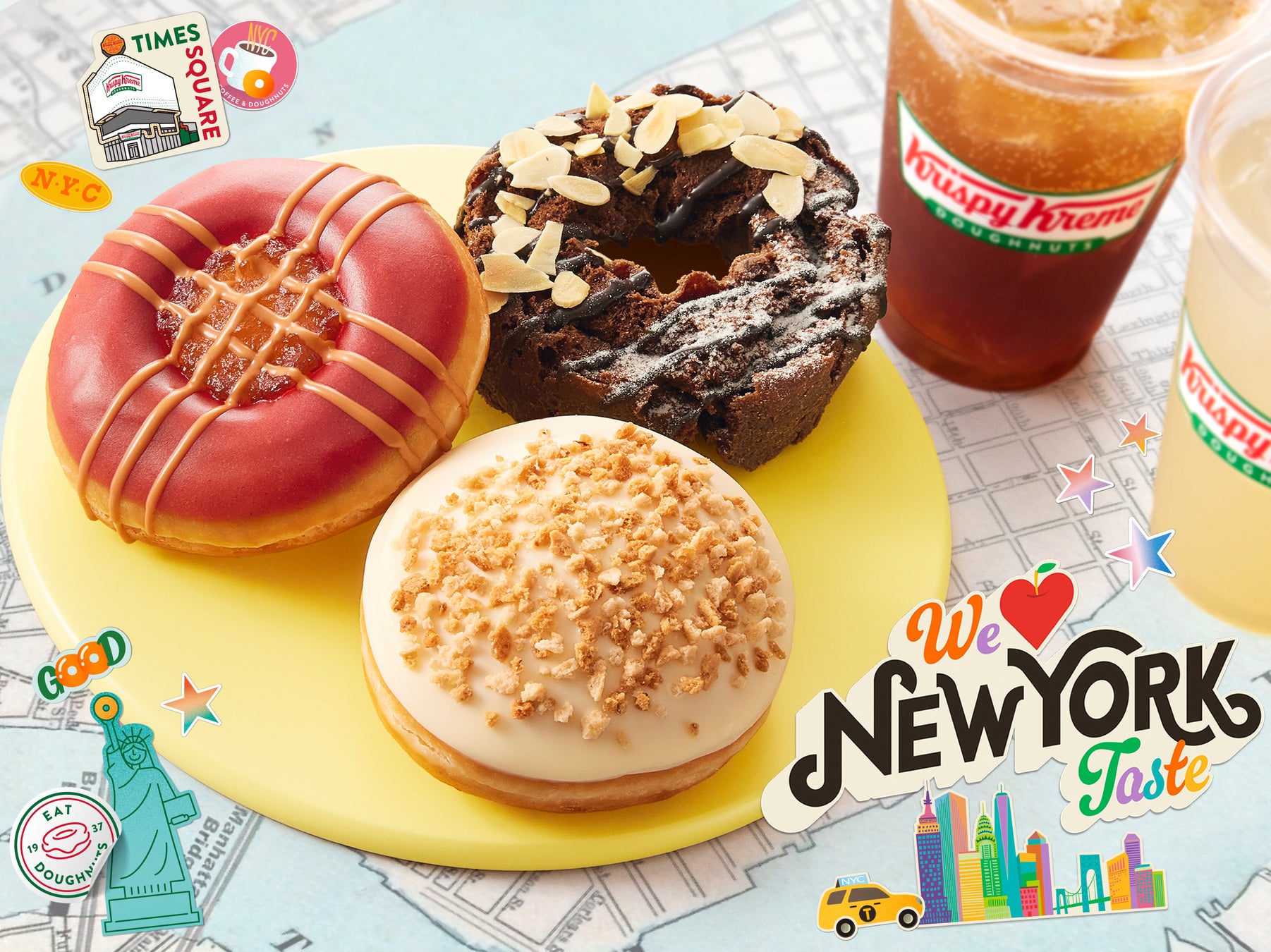 NYチーズケーキ×アップルパイ×ブラウニー　旅行気分で“ニューヨーク”の人気スイーツを味わおう！　『We Love New York Taste』
