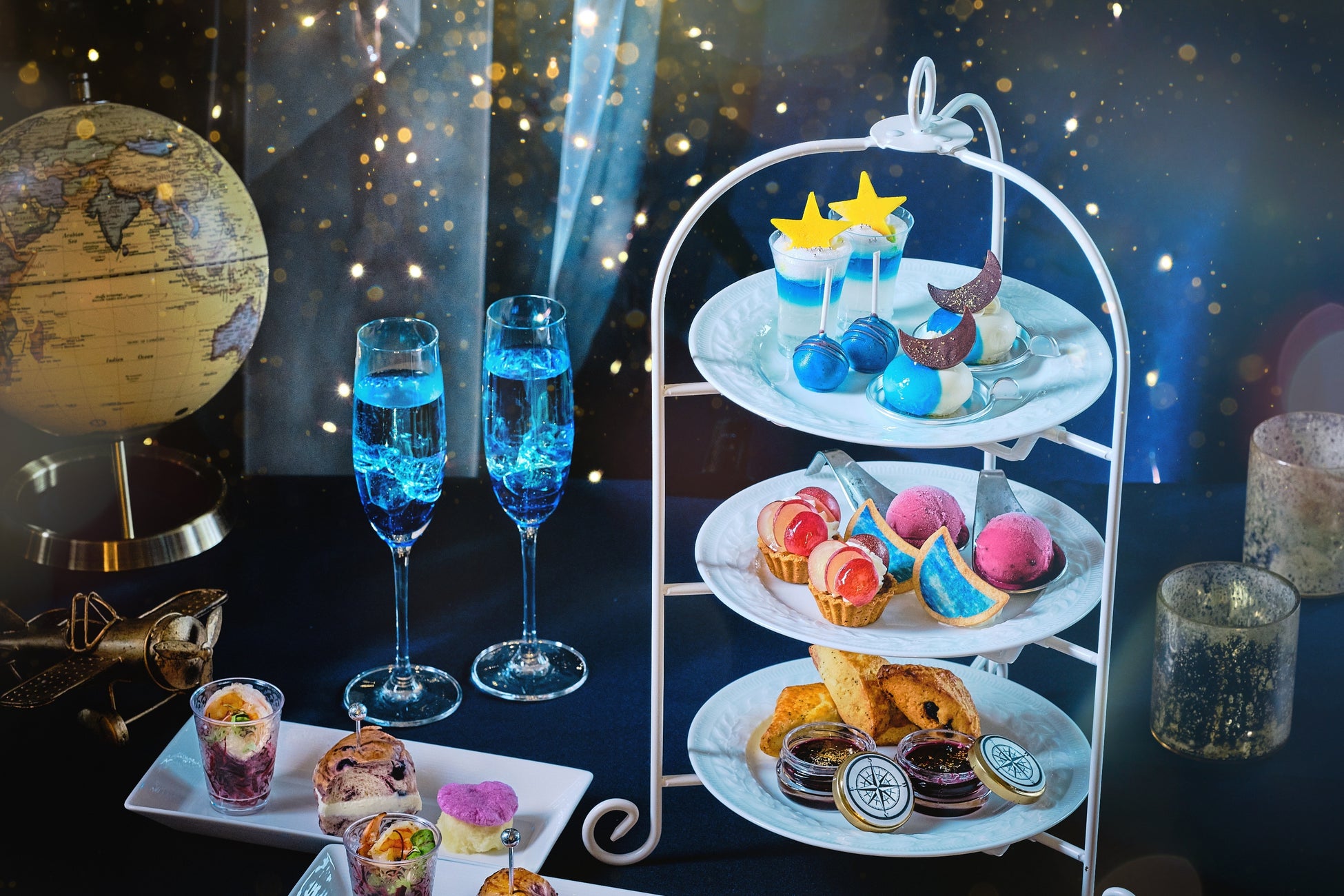 【スイスホテル南海大阪】夏を先取り!浮き輪やビーチチェアのスイーツが可愛い「ビーチサイド サマー アフタヌーンティー」を6月1日(木)より提供開始