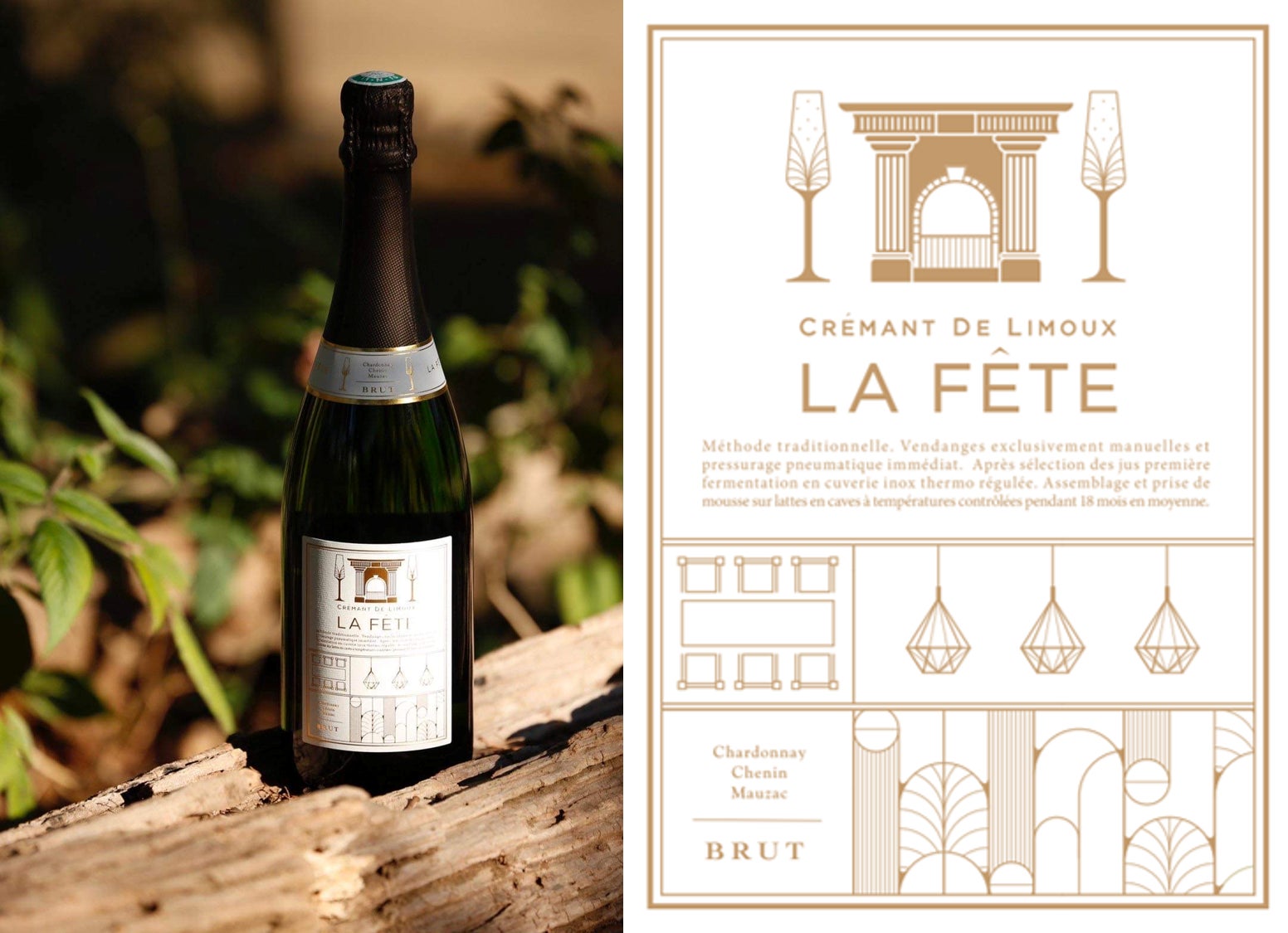 ワインプラスよりオリジナルスパークリング”La Fête”発売！