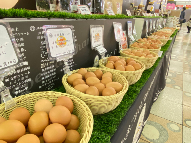 幻の卵屋さん、JR大森駅・さいたま新都心コクーンシティに出現