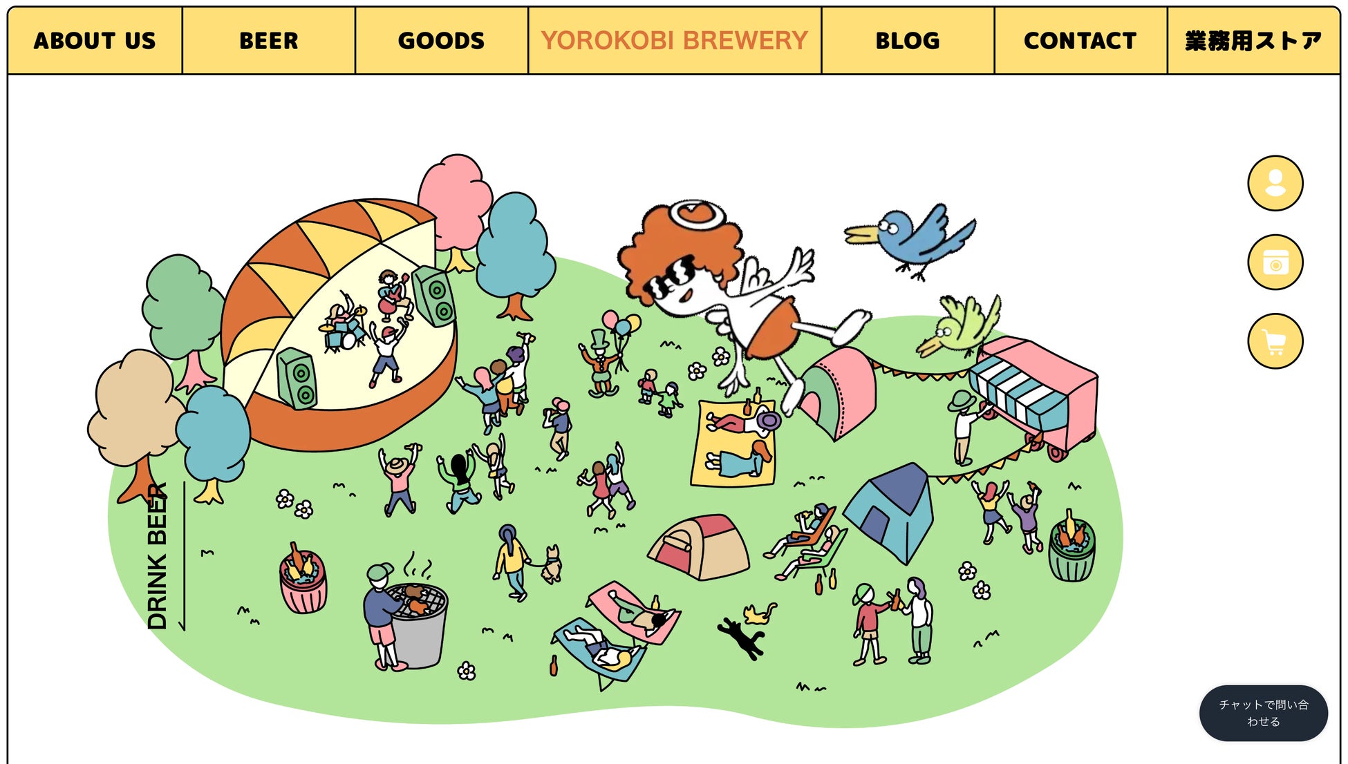 クラフトビールブランド「YOROKOBI BREWERY」のオンライン販売サイトが全面リニューアル – 「美味しく」「面白く」「新しく」をテーマにした商品開発を拡大 –