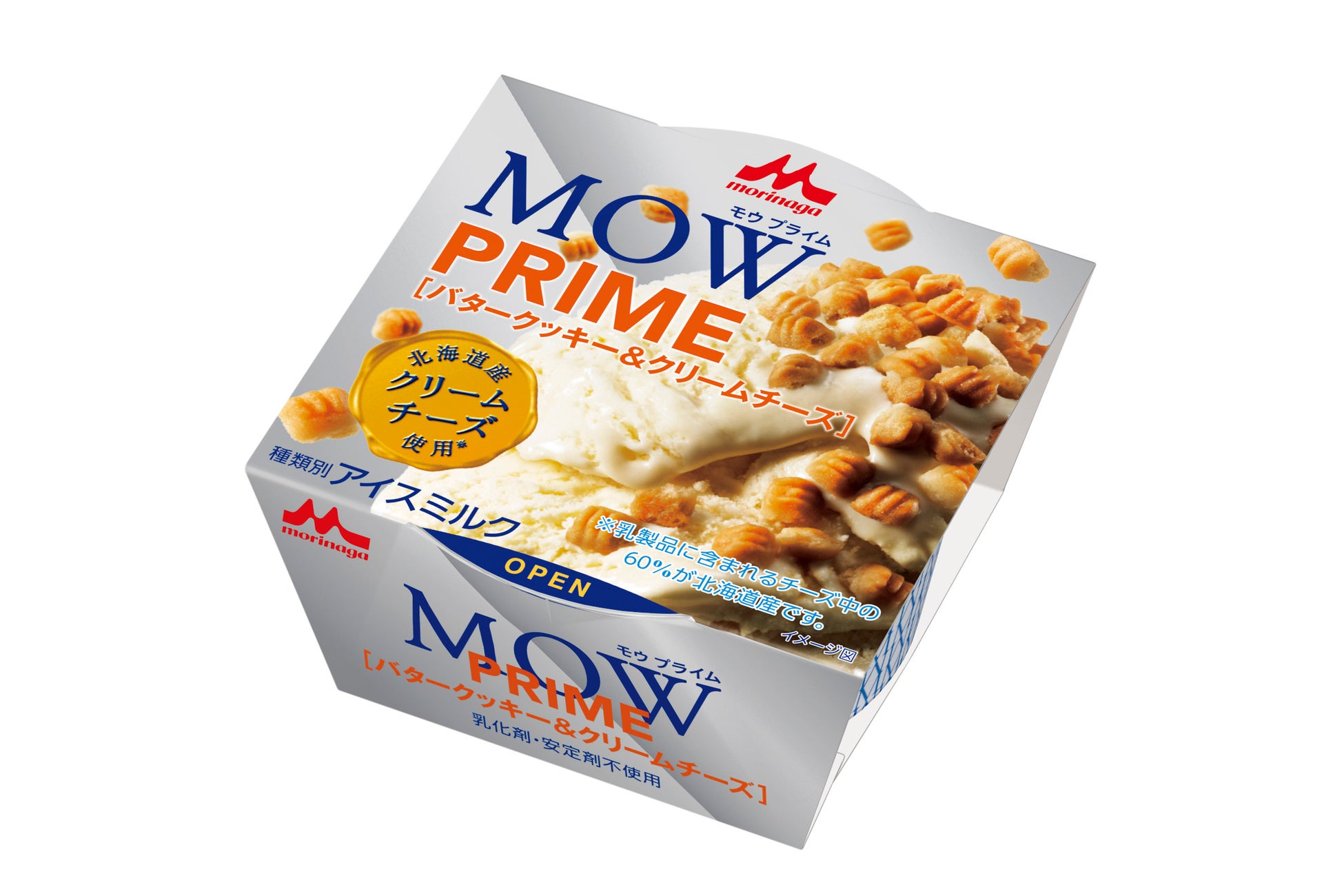 「MOW PRIME（モウ プライム）　バタークッキー＆クリームチーズ」 6月19日(月)より全国にて発売