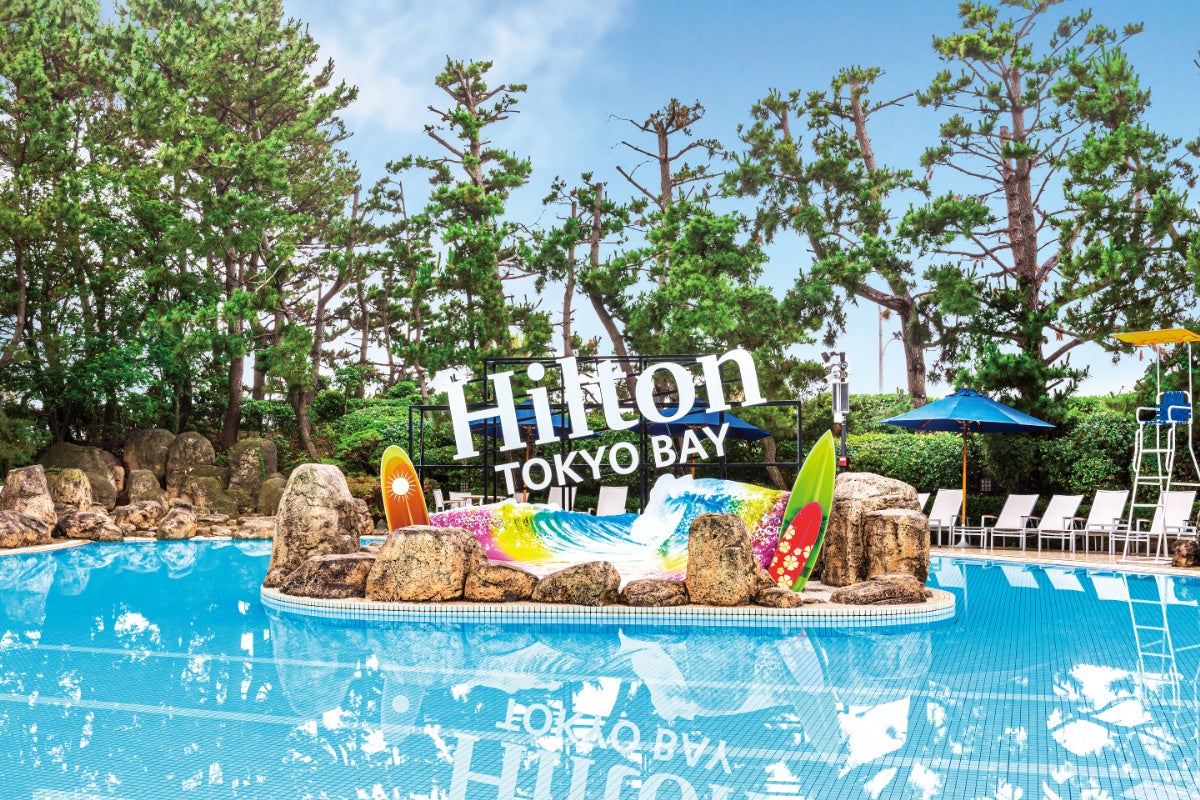 ヒルトン東京ベイ、リゾート気分で楽しむフォトジェニックな「ガーデンプール」 7月15日（土）より夏季限定で営業開始