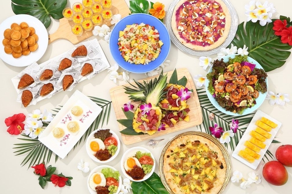 【名古屋プリンスホテル スカイタワー】あなたの推しのメンカラをチョイス！9色から2色をMIXできるモクテル付き！ 推し活を華やかに彩るハワイアンアフタヌーンティーを販売