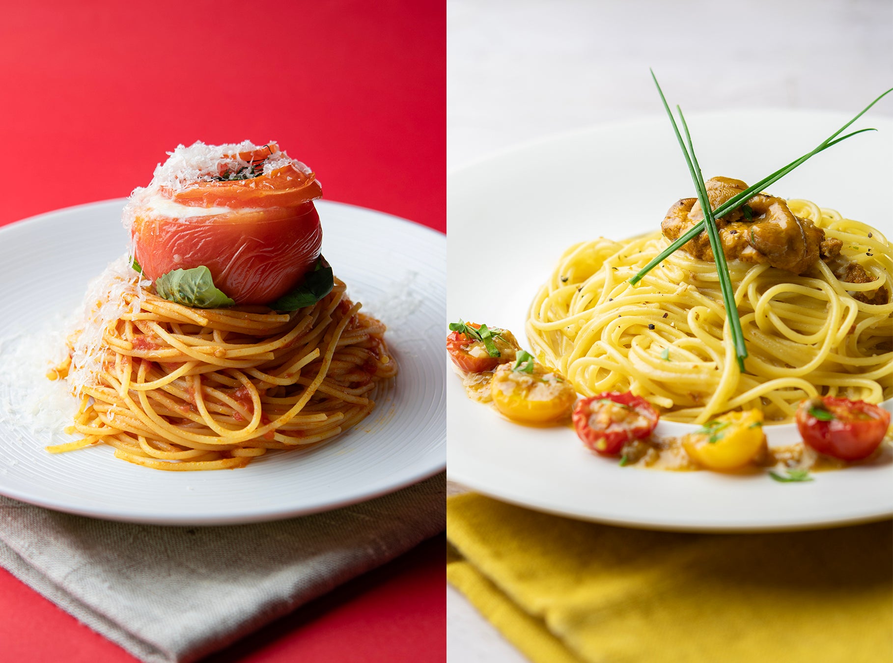 料理コンテスト最優秀のイタリアンを期間限定オンメニュー！撮って味わう“フォトジェニック”なスパゲッティ