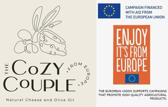「The Cozy Couple：ヨーロッパ産ナチュラルチーズとオリーブオイル」キャンペーン、なんばマルイにて2023年7月19日から7月25日まで出展
