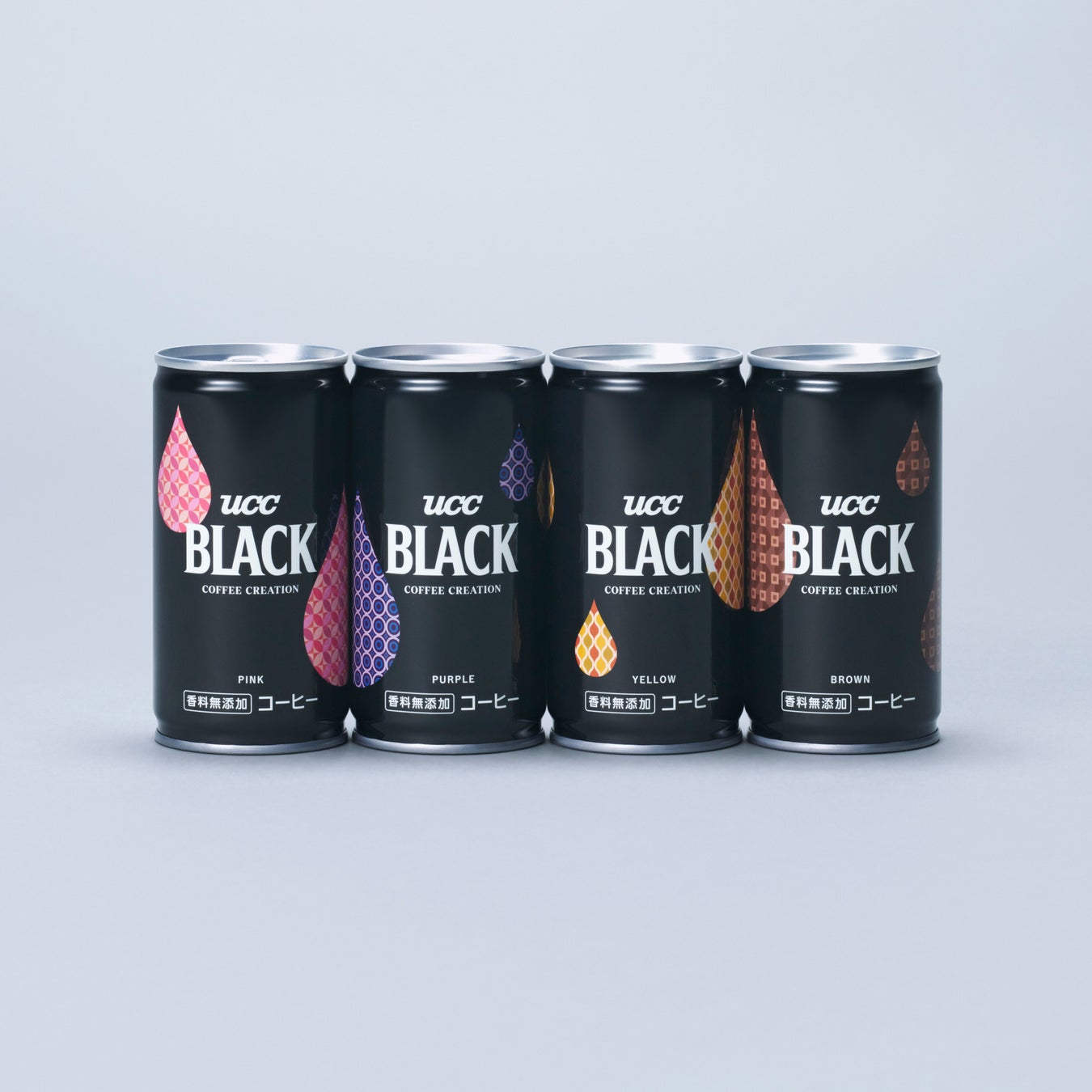 UCCの「こだわりの抽出」技術で実現した4つのプレミアムなBLACK「UCC BLACK無糖 COFFEE CREATION 缶185g 4種アソート」を数量限定で販売開始