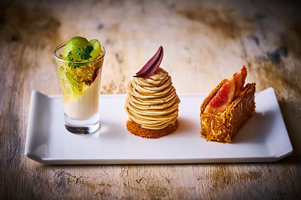 ホテルメトロポリタン メザニンラウンジ「すずかけ」『Seasonal Dessert Set』を新たに販売