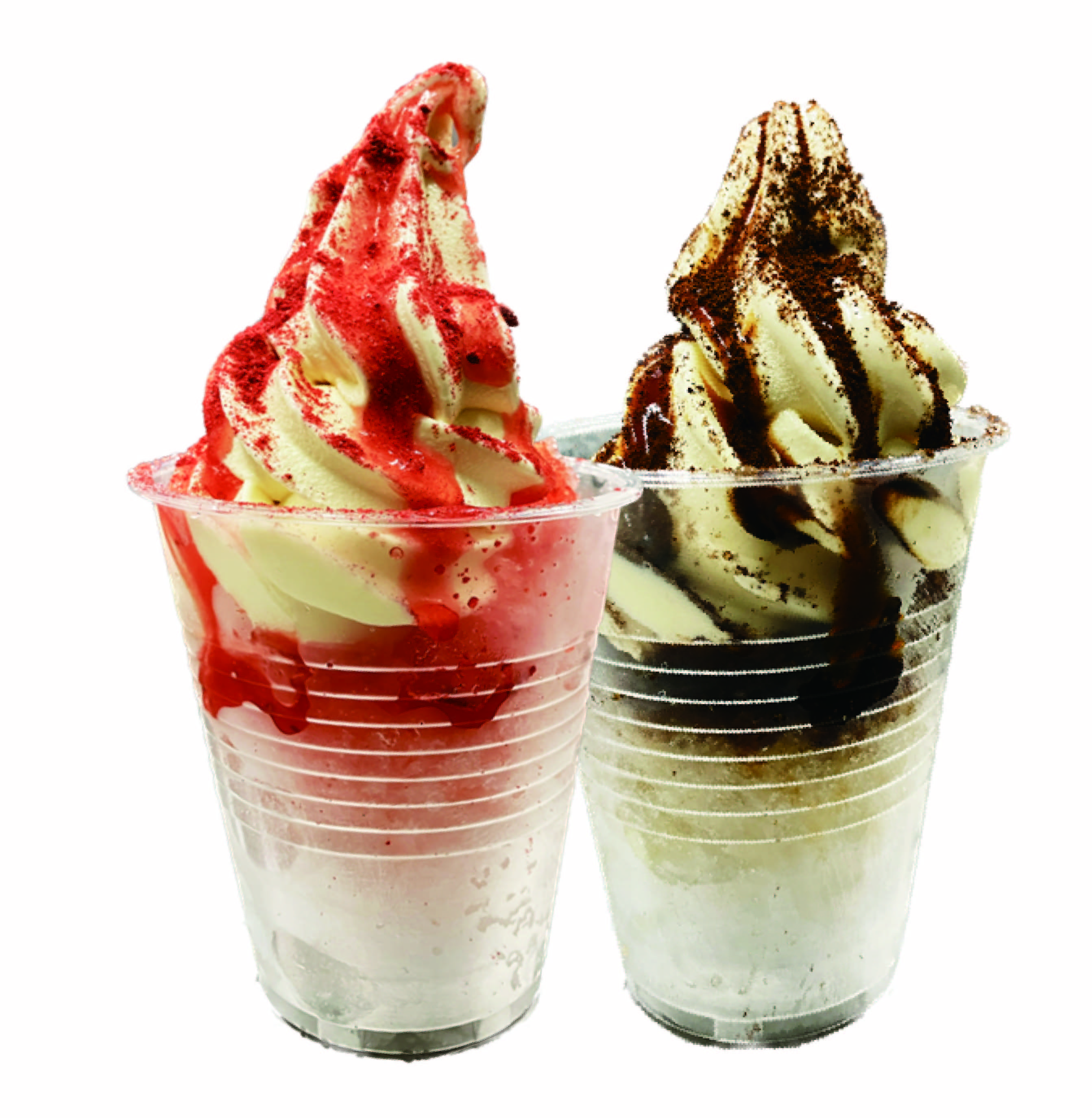仙台のソフトクリーム専門のテイクアウトショップ
「ナポリの青」が“氷フロート”の販売を開始！